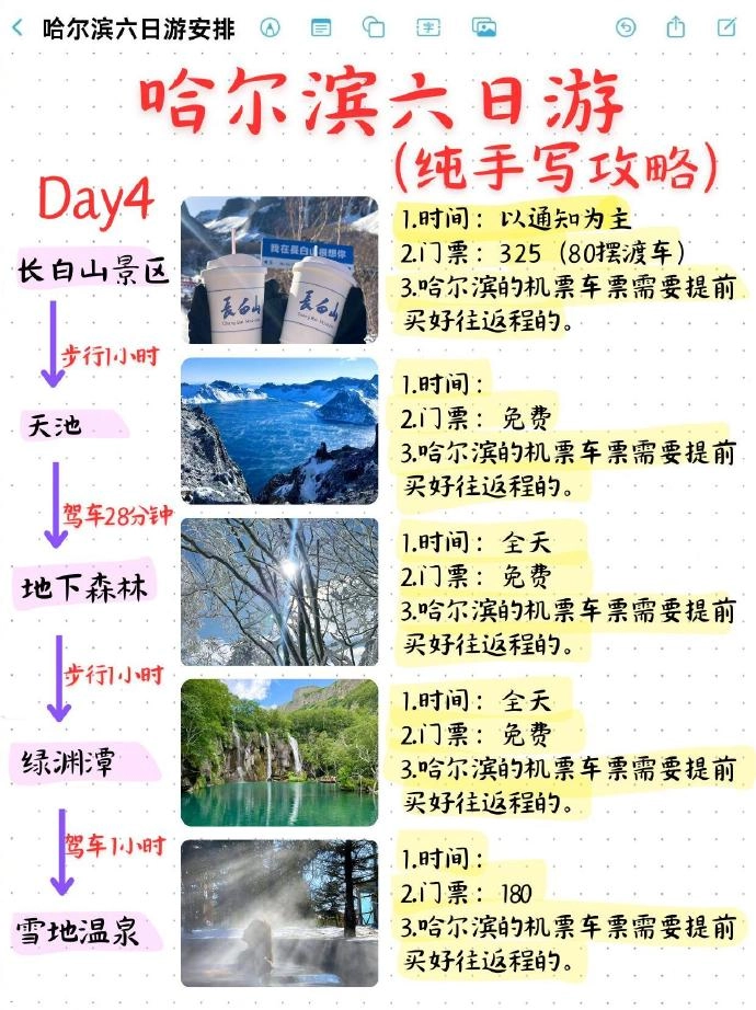 有网友整理了哈尔滨六日游保姆级攻略，送给南方小土豆们 - 万事屋 | 生活·动漫·娱乐综合社区-银魂同好聚集地