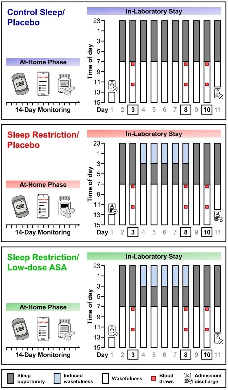 熬夜伤身,阿司匹林能逆转!哈佛最新:“百年神药”再添新用,减轻睡眠不足导致的炎症