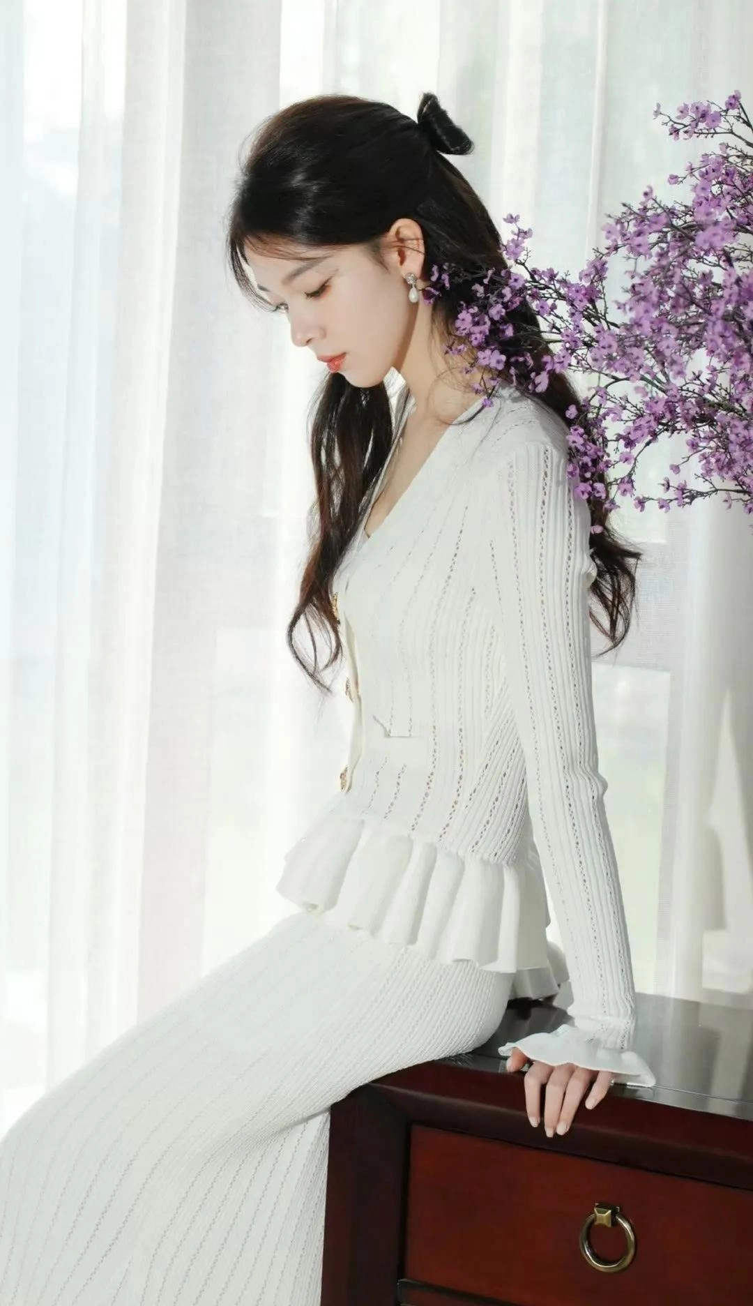 有网友称陈瑶是散落人间的仙女!