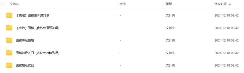 分享全套付费的围棋教程，从启蒙到高级，需要的可以来下载 - 万事屋 | 生活·动漫·娱乐综合社区-银魂同好聚集地
