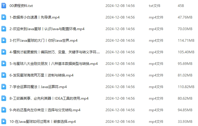 网友分享的B站付费课程：数据库小白速通MySQL&JDBC - 羊毛福利银魂 - 大众生活 - 万事屋 | 生活·动漫·娱乐综合社区-银魂同好聚集地
