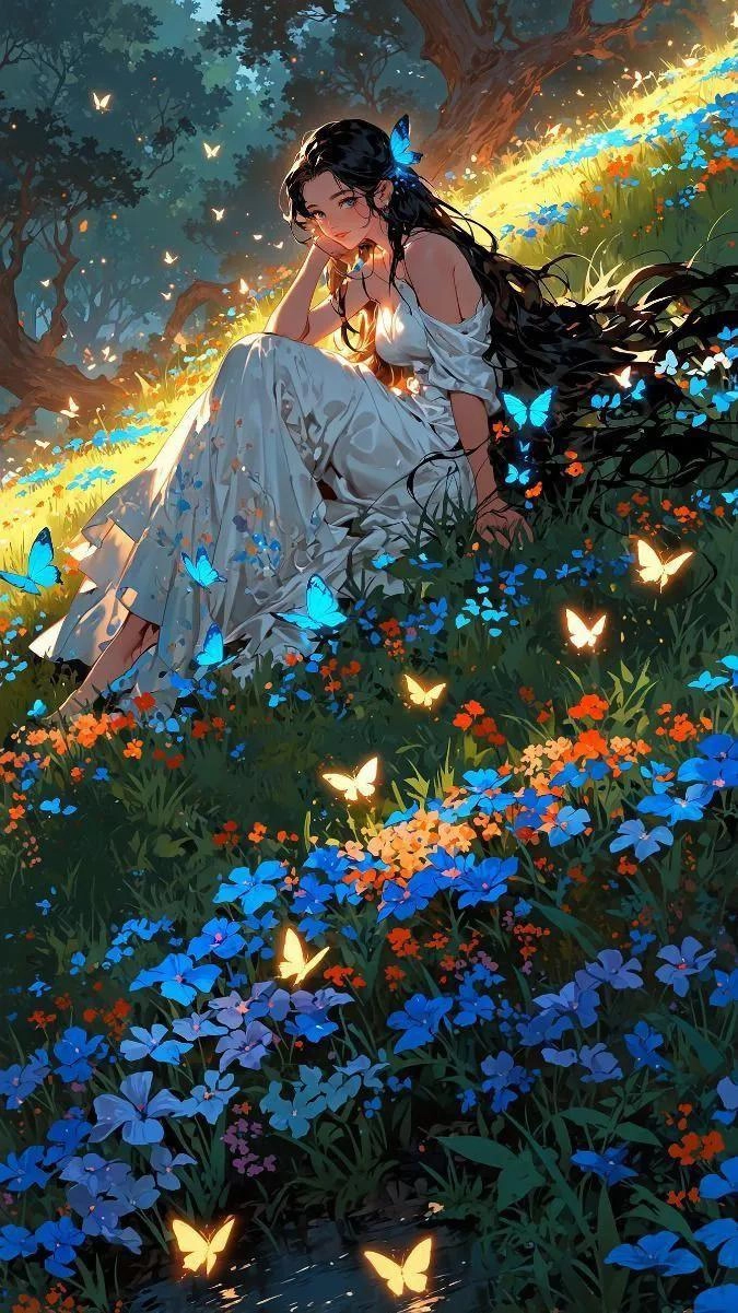 分享一些二次元女孩的精美手机壁纸