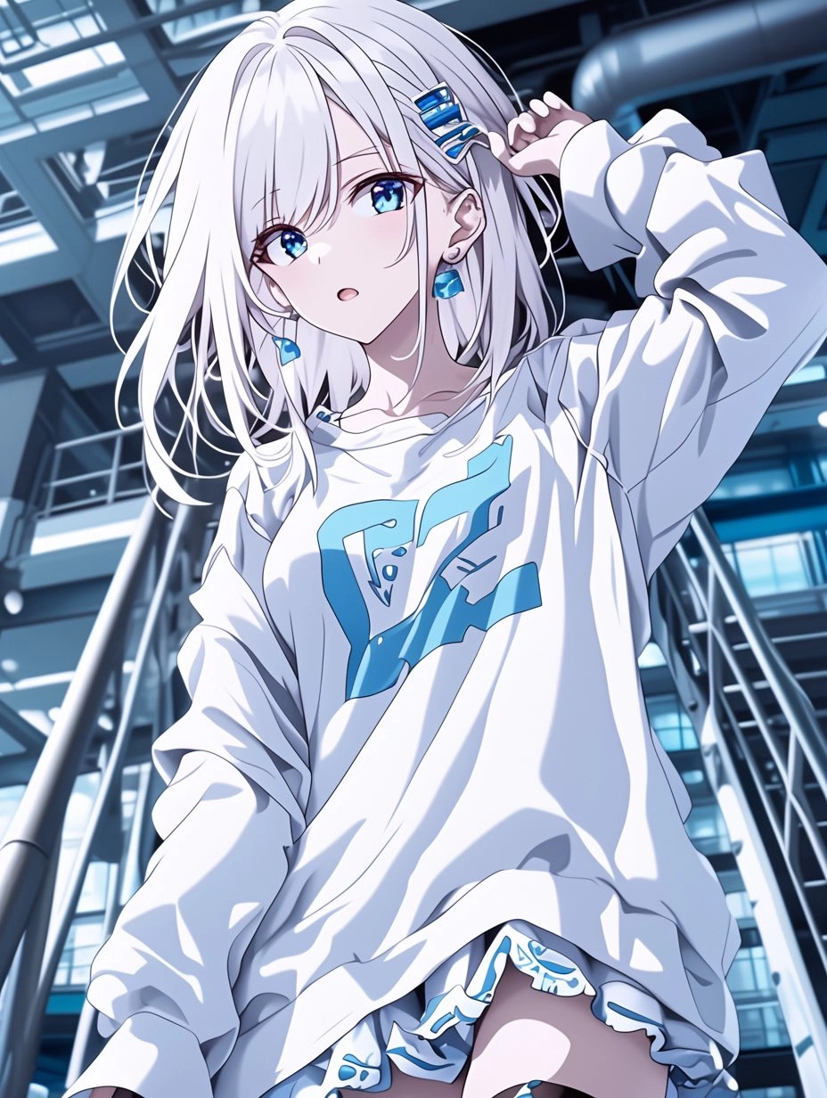 二次元宅男当然需要用二次元妹子做手机壁纸！