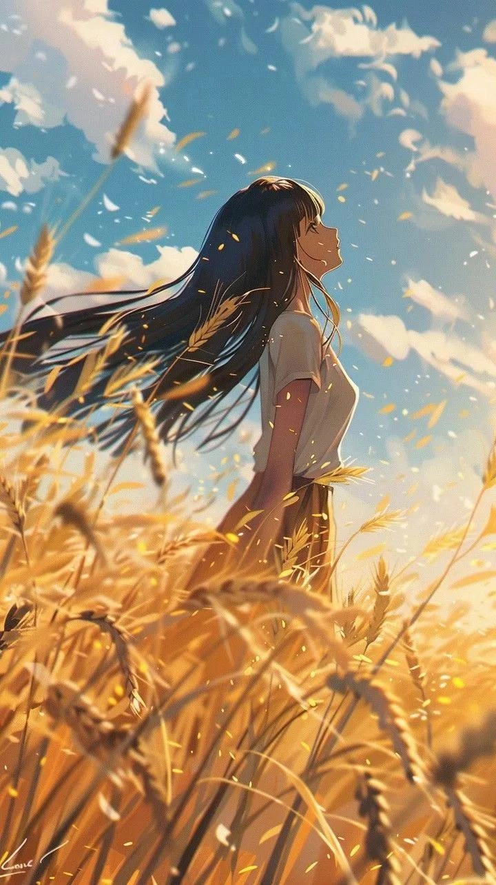 分享一些二次元女孩的精美手机壁纸