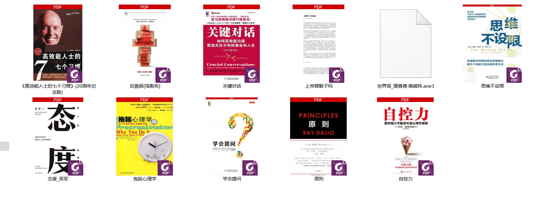 樊登推荐的100本电子书分享(按类型分) - 书中自有黄金屋银魂 - 大众生活 - 万事屋 | 生活·动漫·娱乐综合社区-银魂同好聚集地