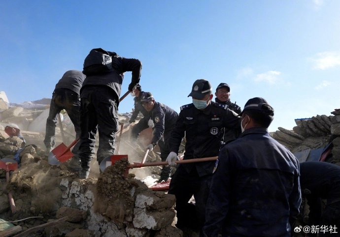 西藏定日县地震已致126人遇难188人受伤