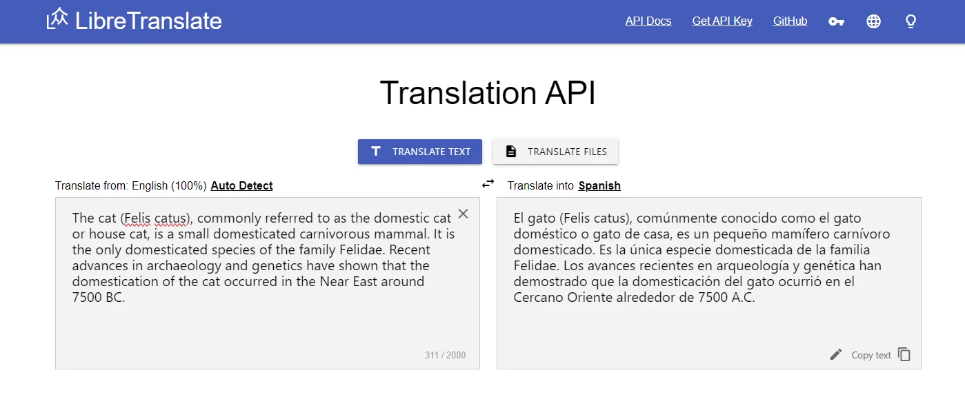 免费开源机器翻译 API分享：LibreTranslate - 万事屋 | 生活·动漫·娱乐综合社区-银魂同好聚集地