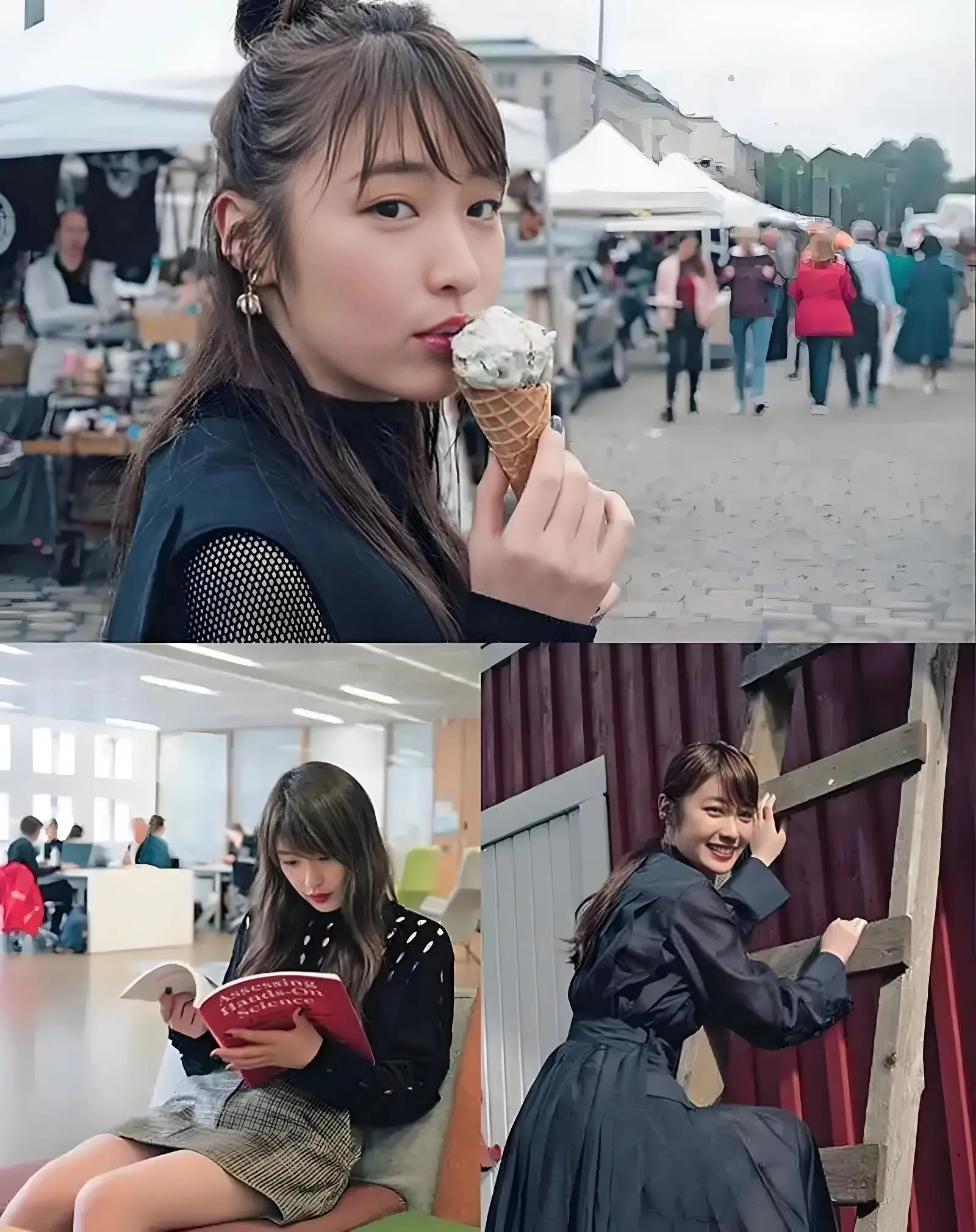 高山一实，日本女作家兼演员，颜值与身材兼备，据称拥有岛国第一美腿