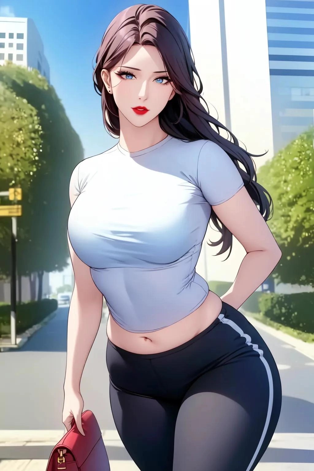 这套高清壁纸有点烧火，主题叫“美丽小姨来啦”