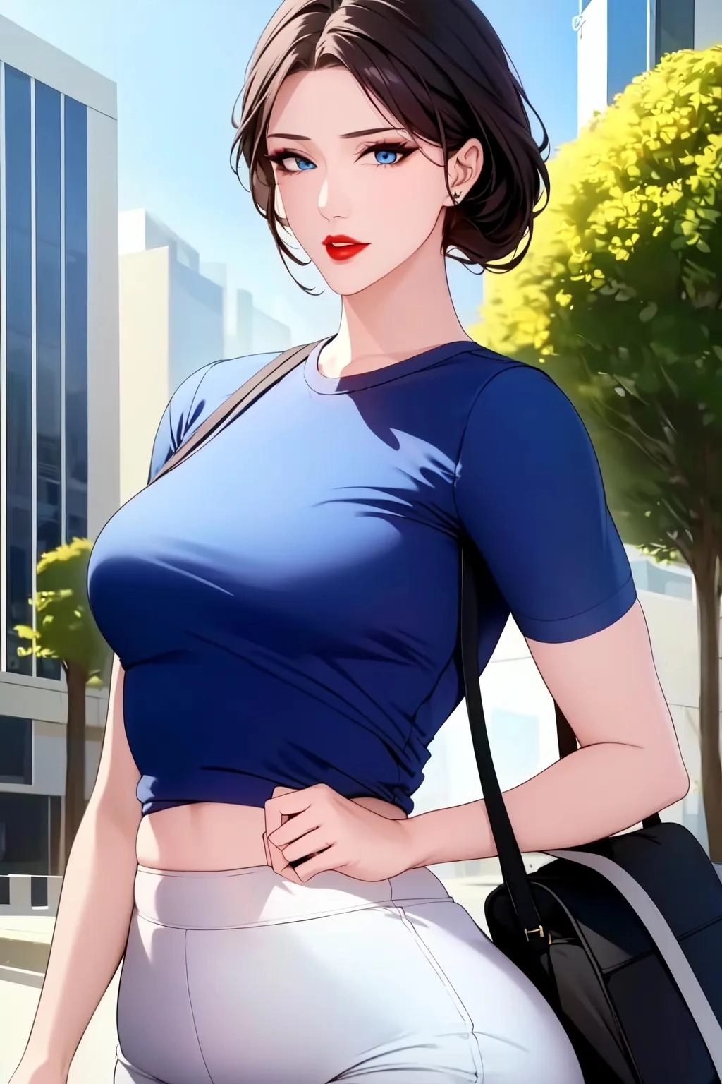 这套高清壁纸有点烧火，主题叫“美丽小姨来啦”