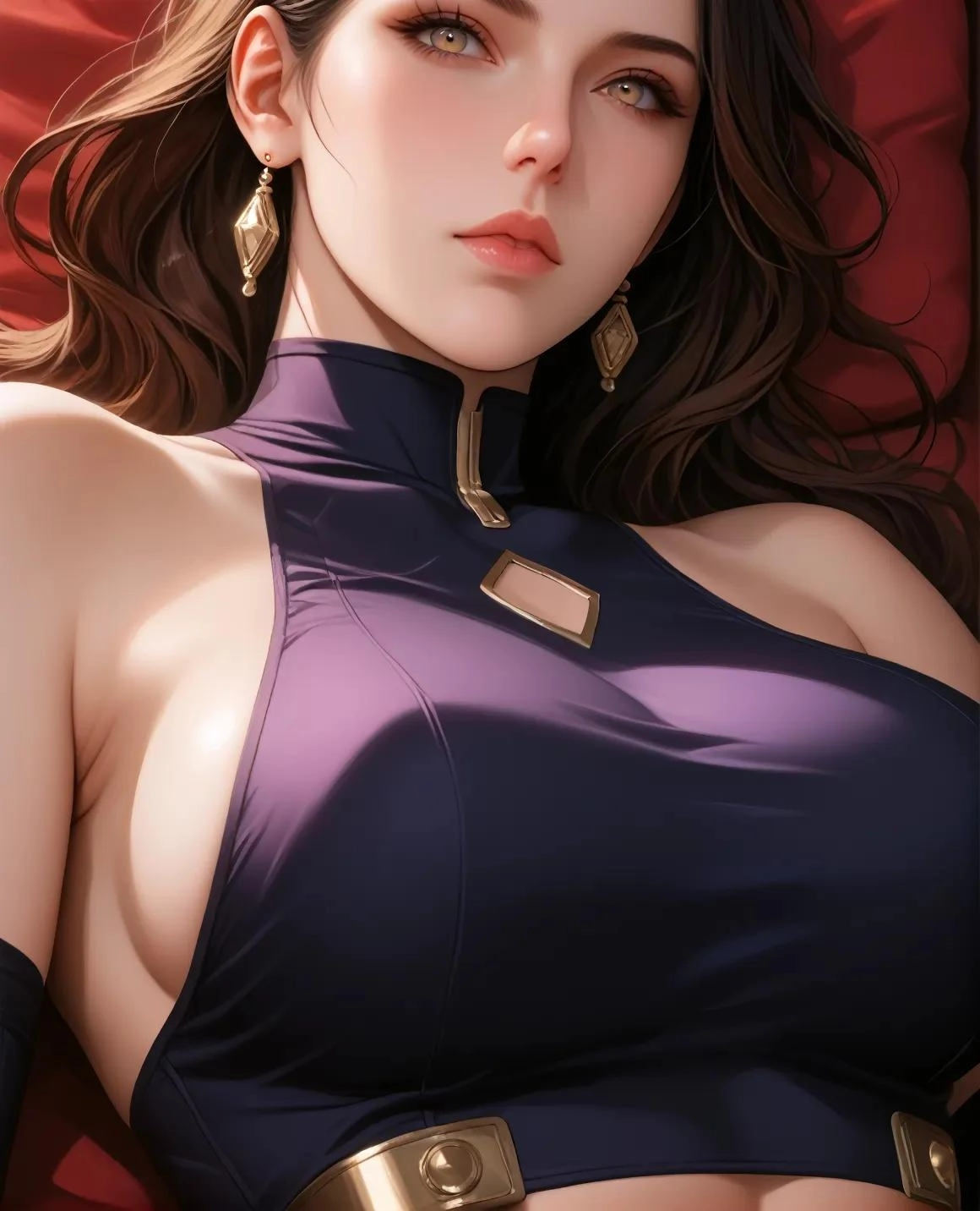 AI眼中的欧美冷峻美女