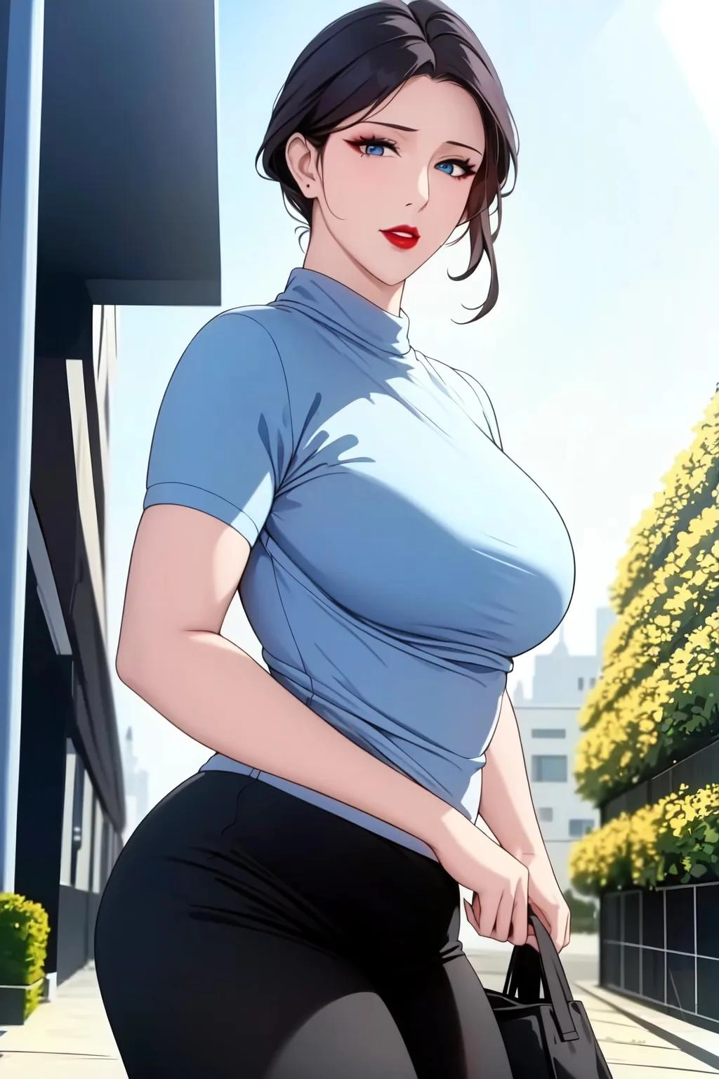 这套高清壁纸有点烧火，主题叫“美丽小姨来啦” - 万事屋 | 生活·动漫·娱乐综合社区-银魂同好聚集地