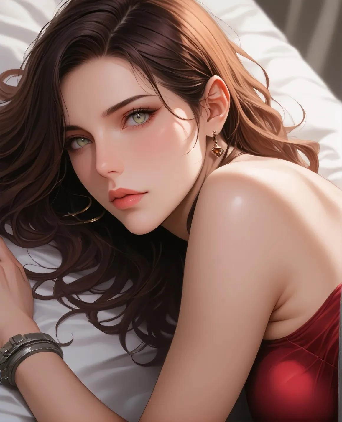 AI眼中的欧美冷峻美女