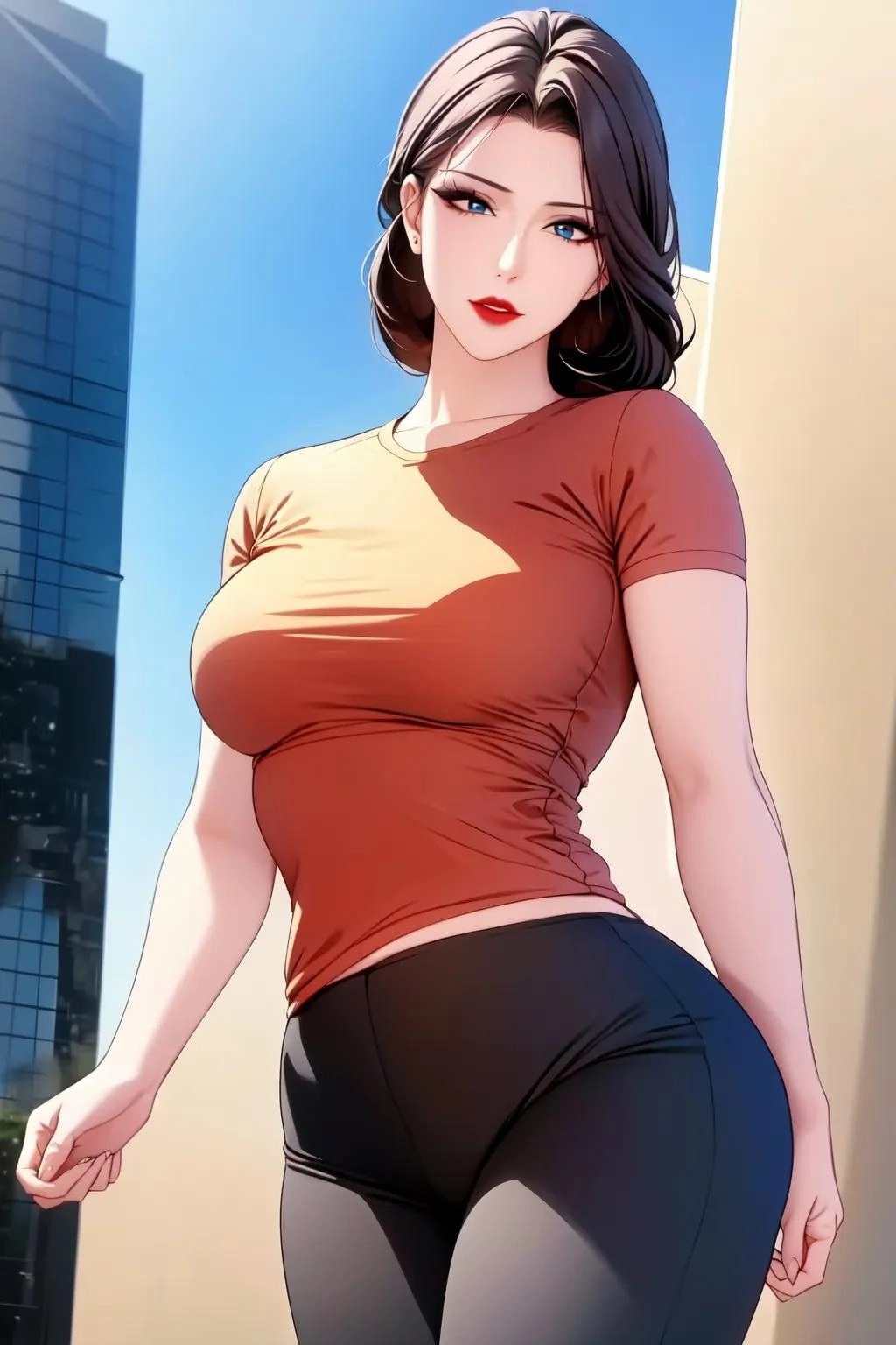 这套高清壁纸有点烧火，主题叫“美丽小姨来啦”