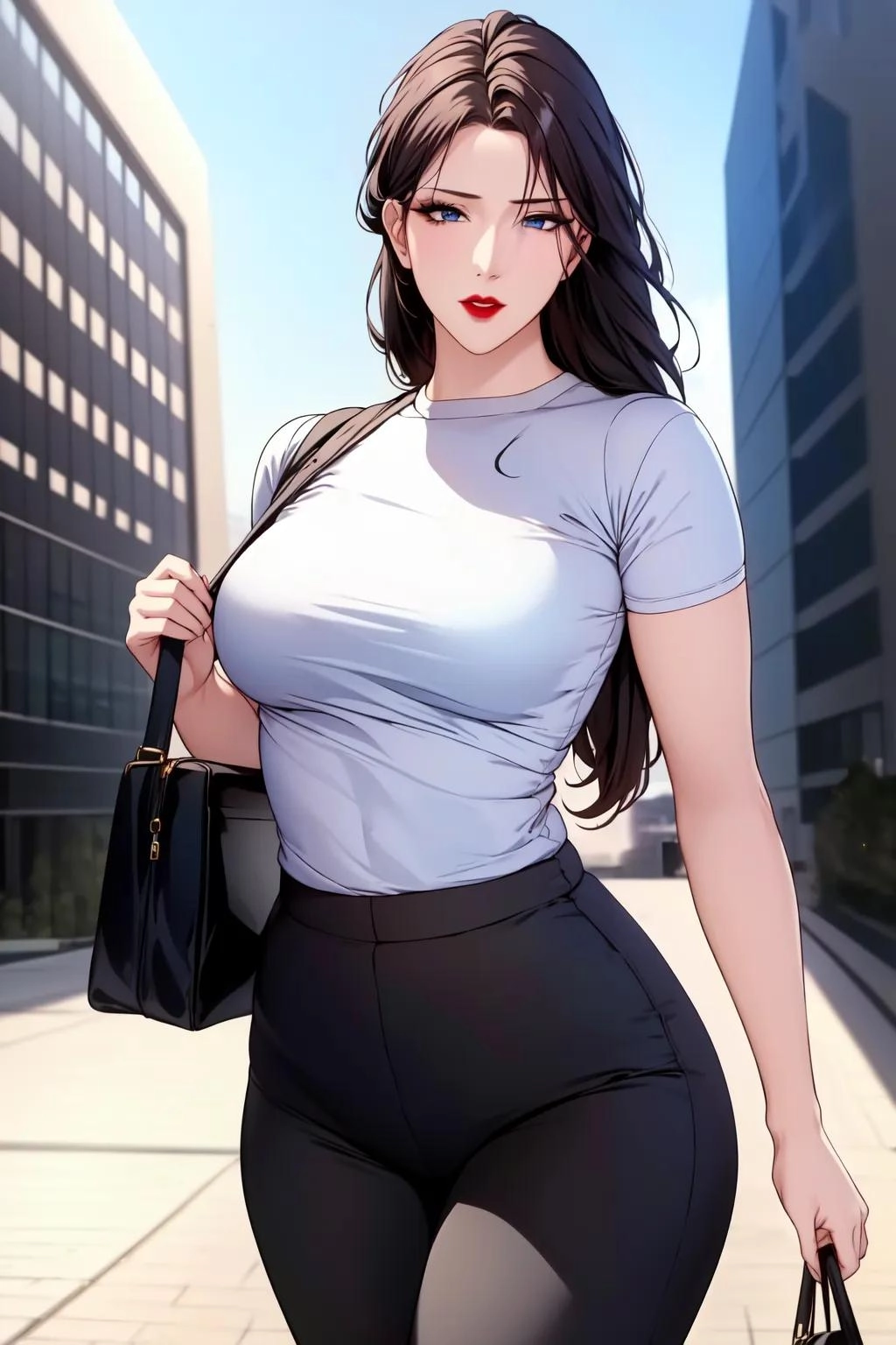 这套高清壁纸有点烧火，主题叫“美丽小姨来啦” - 万事屋 | 生活·动漫·娱乐综合社区-银魂同好聚集地