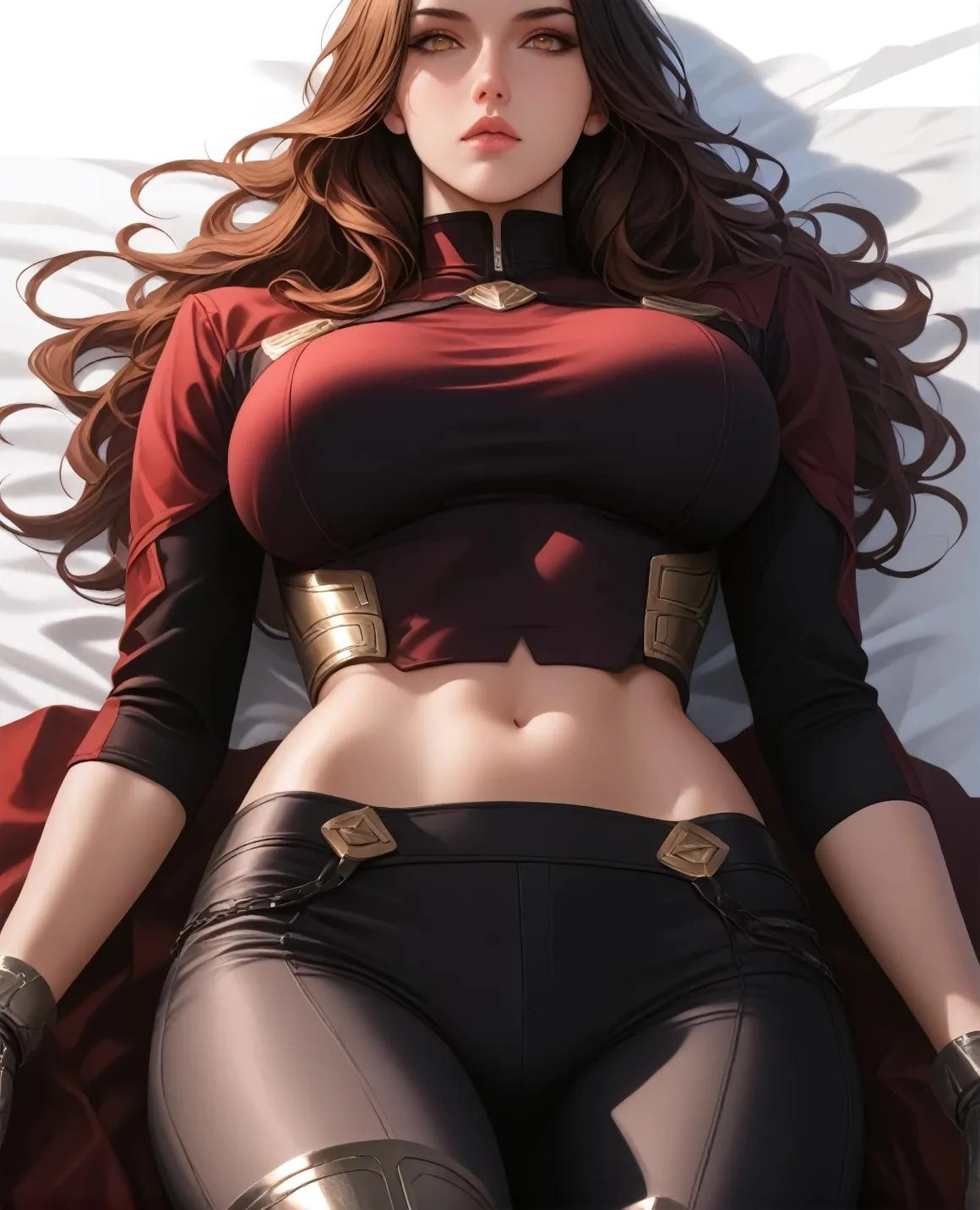 AI眼中的欧美冷峻美女