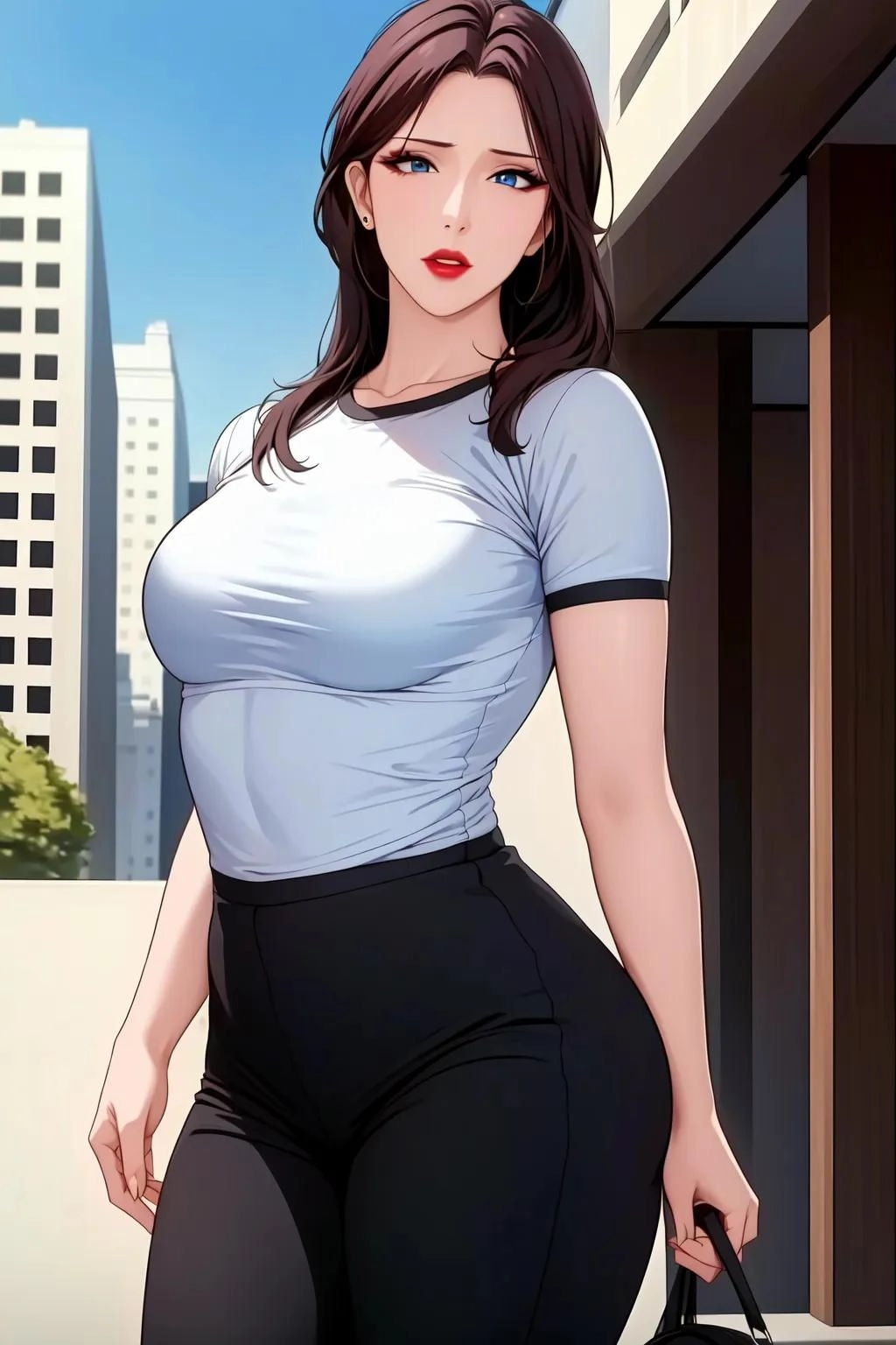 这套高清壁纸有点烧火，主题叫“美丽小姨来啦”