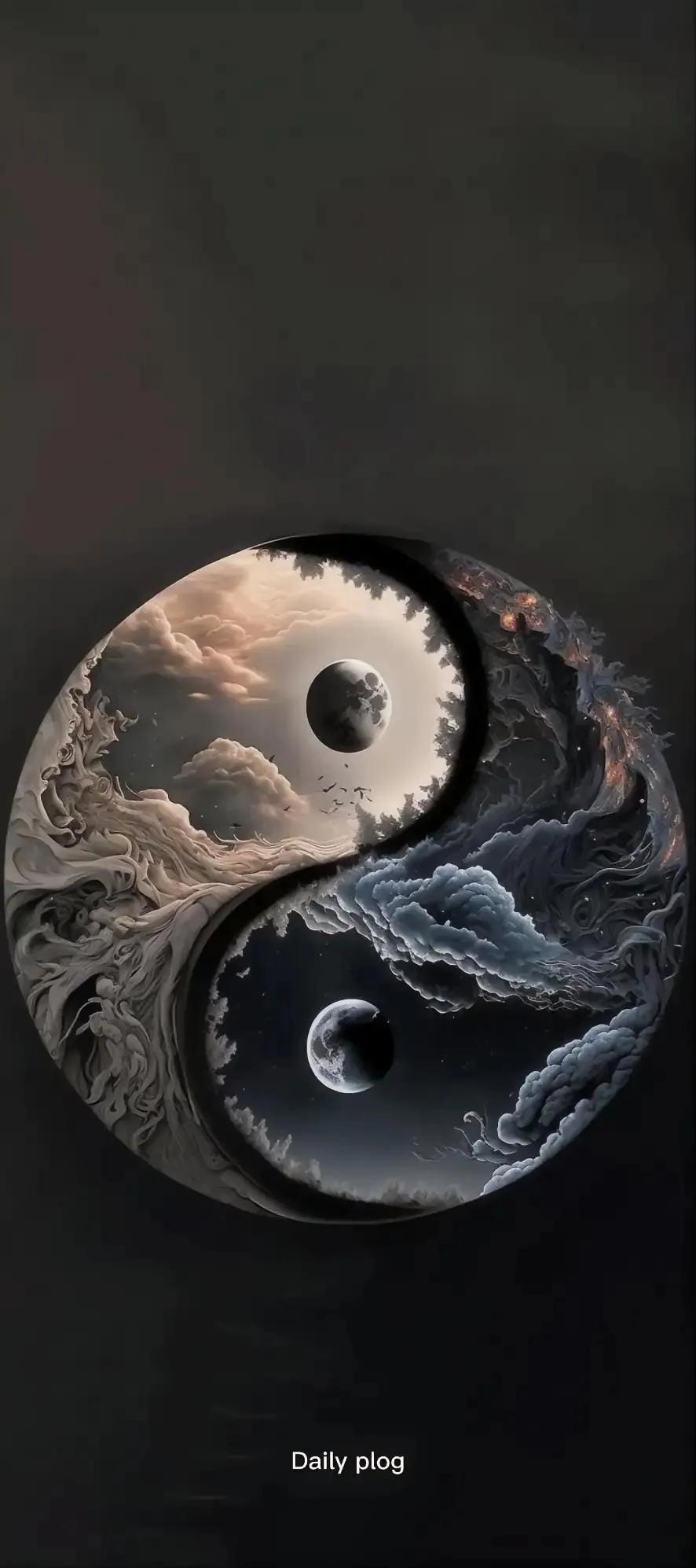 中国道家风元素精美壁纸