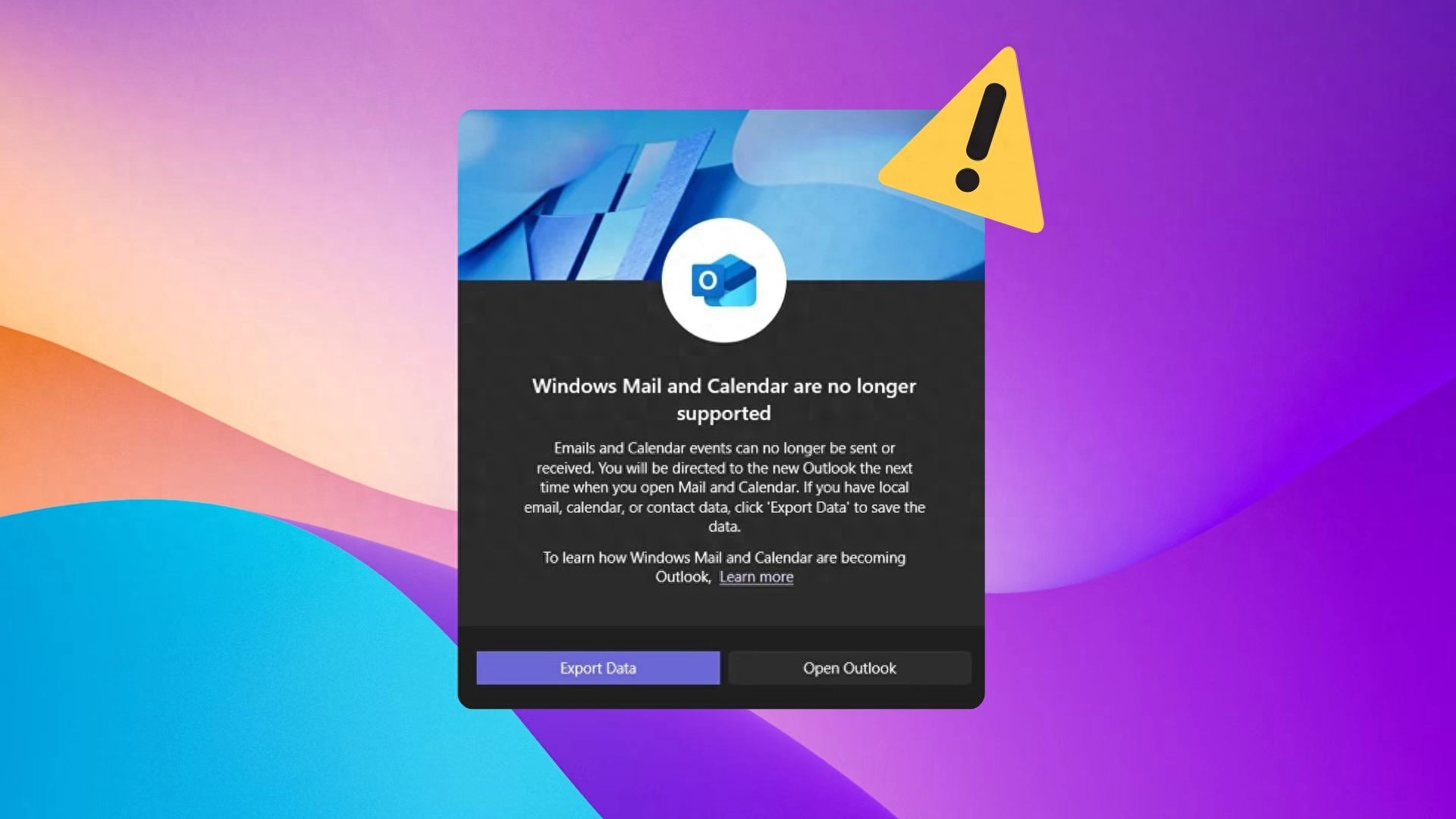 微软开始关闭Windows 11上的邮件和日历应用 强制使用新版Outlook - 万事屋 | 生活·动漫·娱乐综合社区-银魂同好聚集地