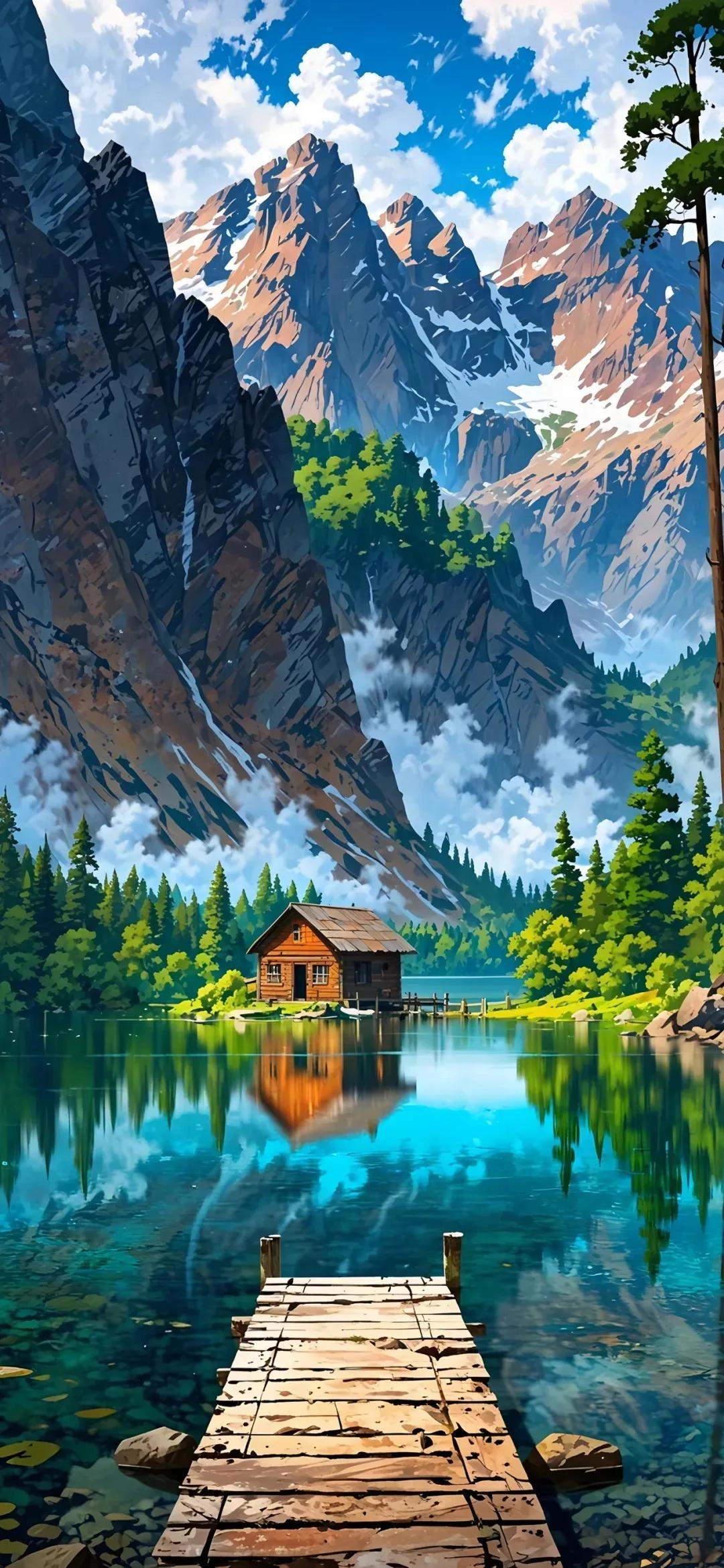 分享一些4K手机壁纸，各种风格都有，比如漂亮妹子！