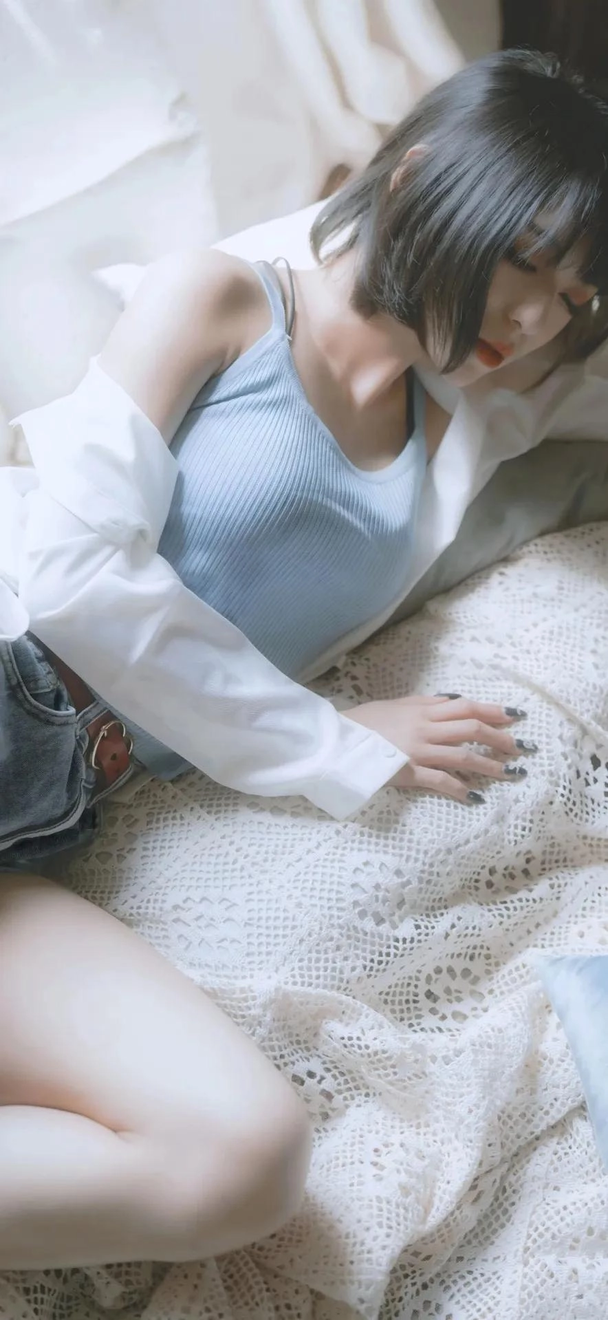 网友分享的青春靓丽学妹手机壁纸