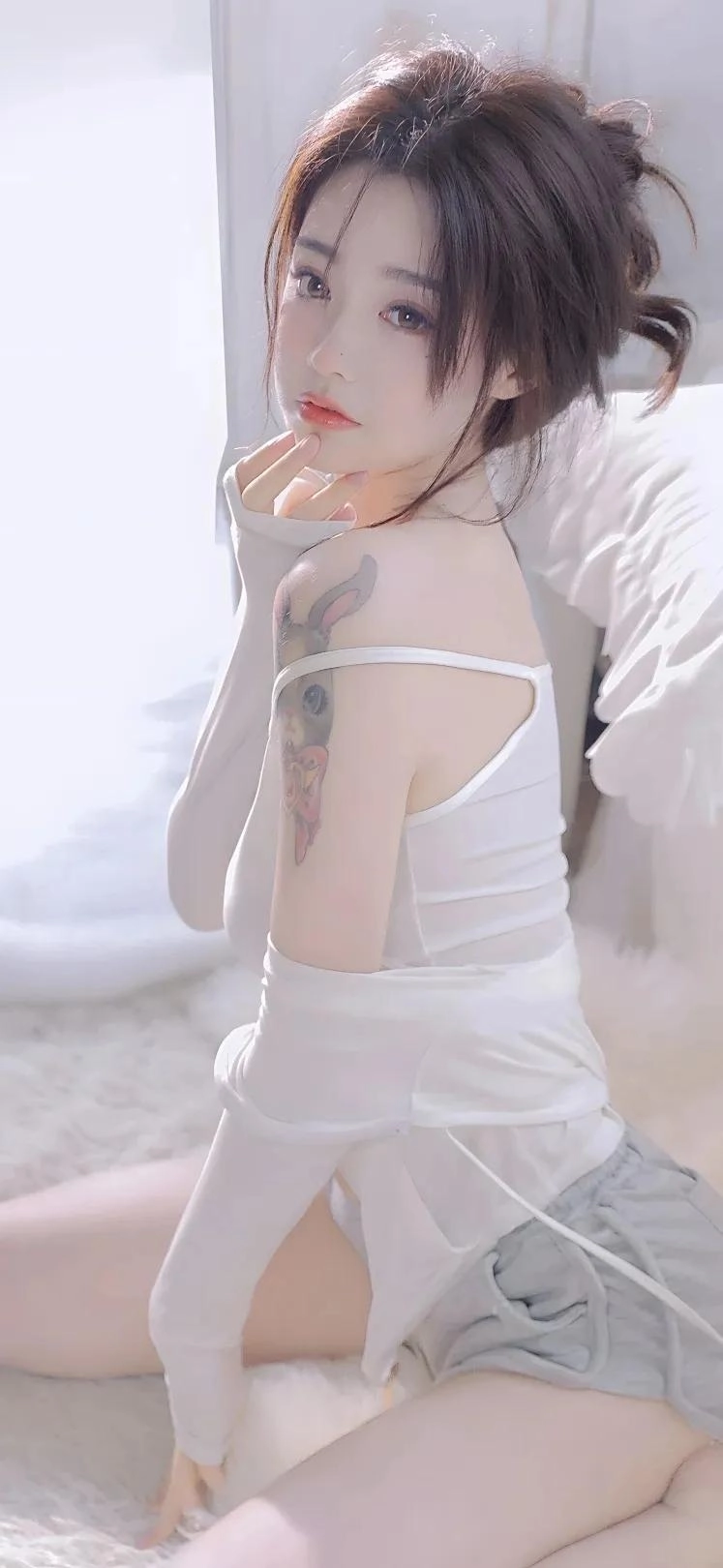 网友分享的青春靓丽学妹手机壁纸