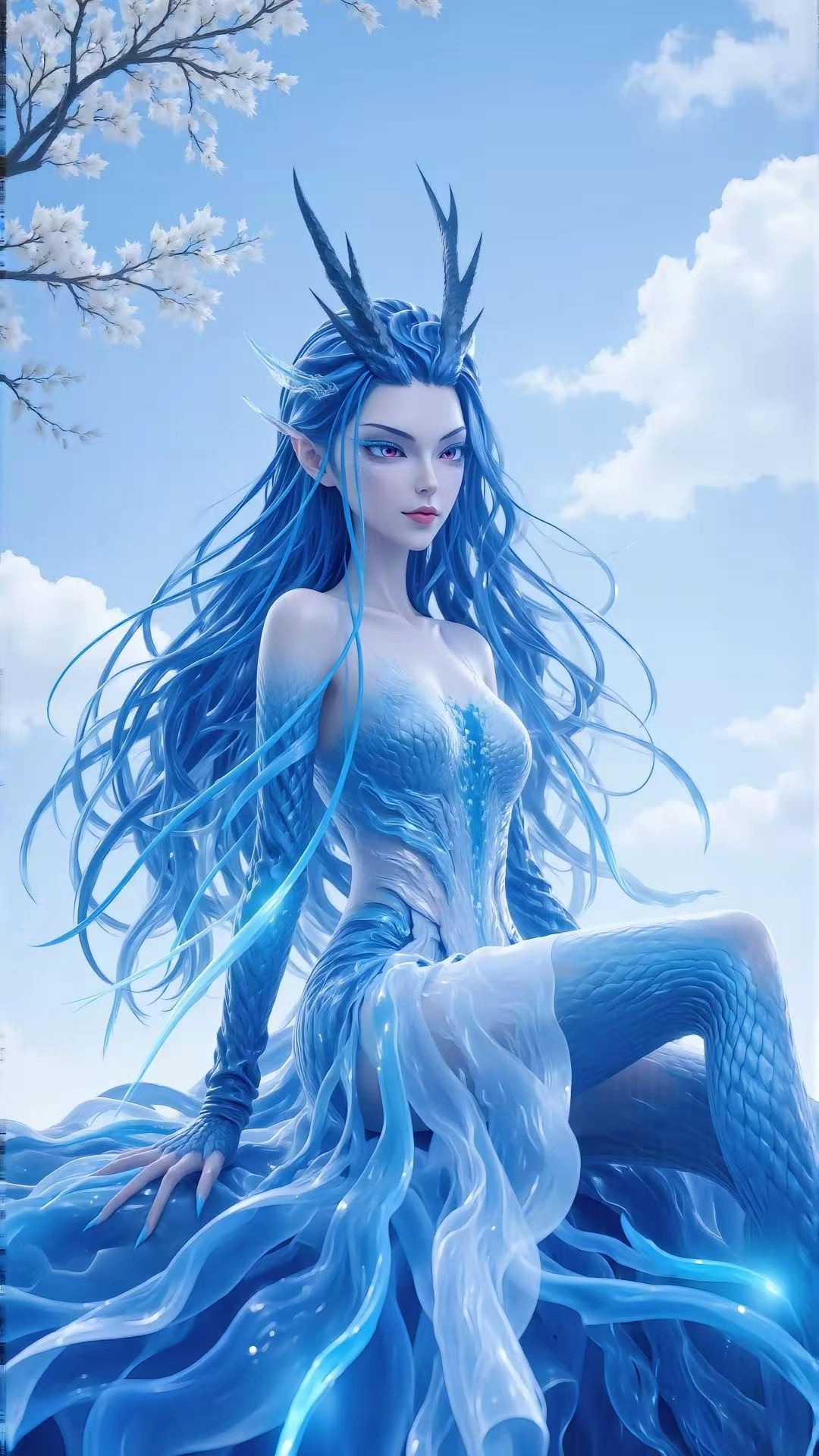 图片[23] - 哪吒2中的敖丙姑姑敖闰做手机和电脑壁纸都是很漂亮的！ - 美图壁纸银魂 - 大众生活 - 万事屋 | 生活·动漫·娱乐综合社区-银魂同好聚集地