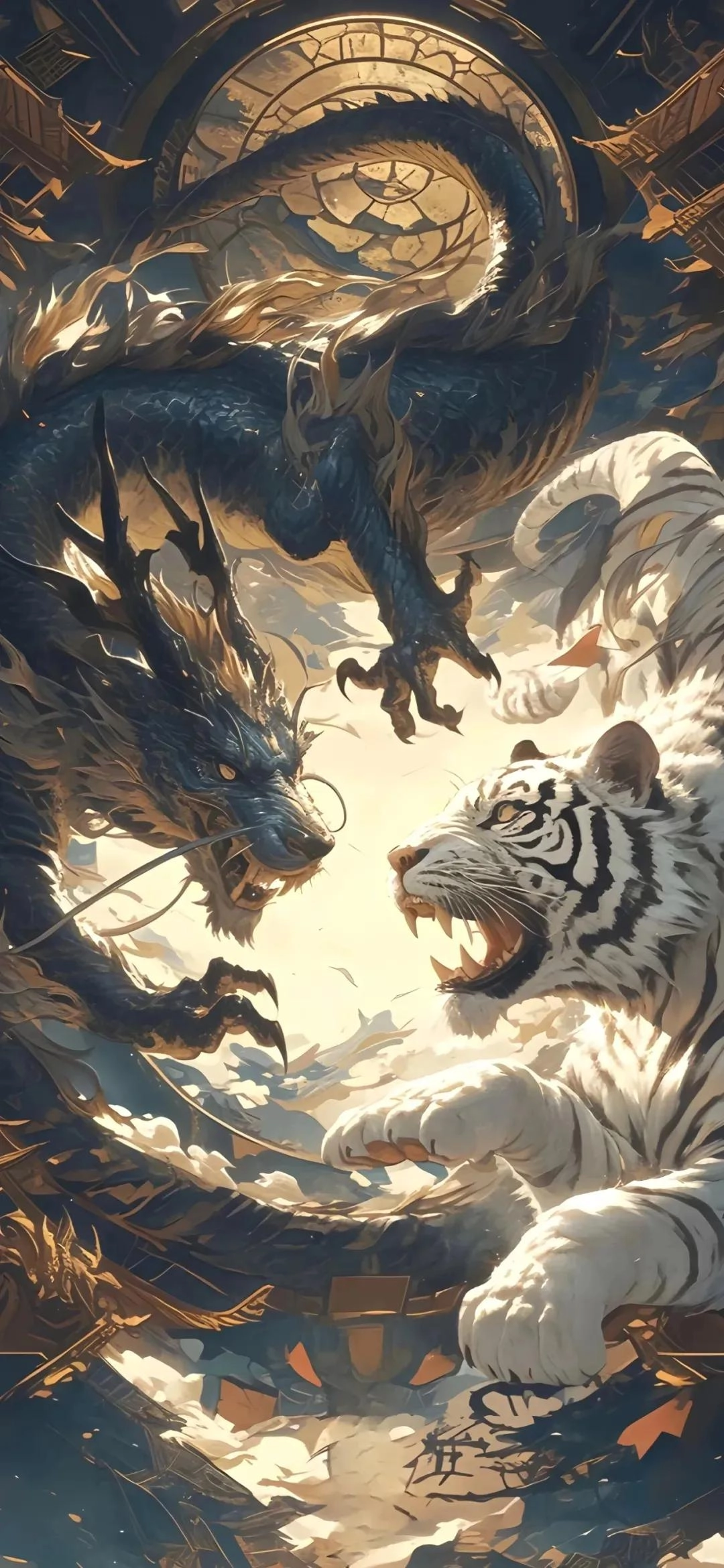 分享一些手机壁纸，比如，黄金万两！