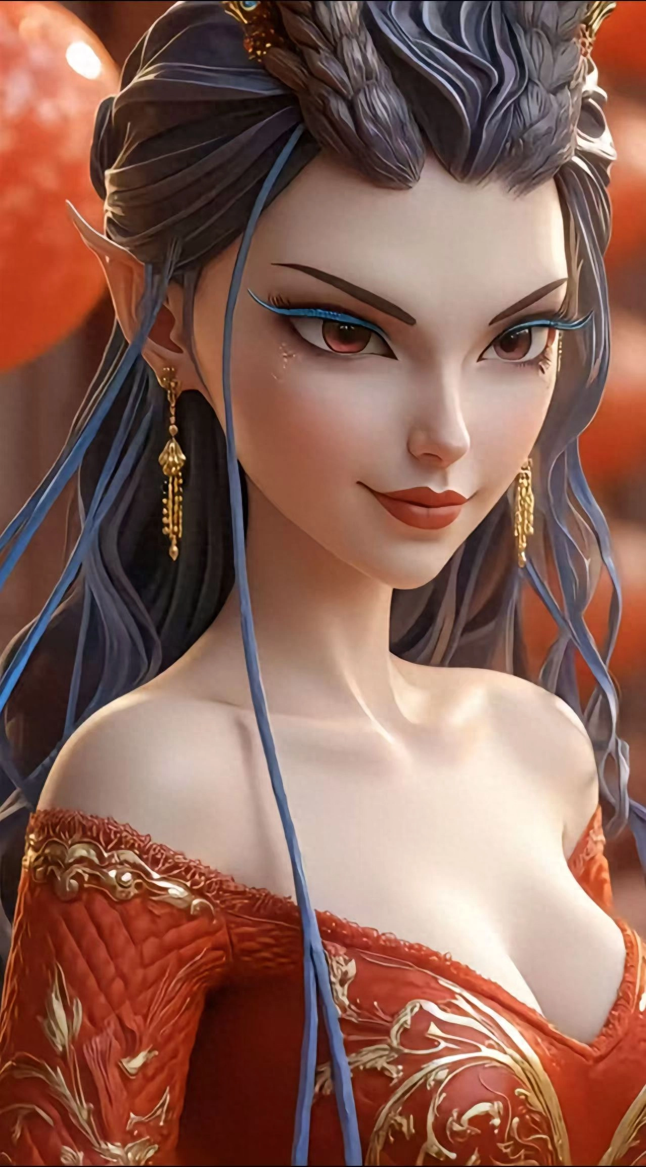 哪吒2中的敖丙姑姑敖闰做手机和电脑壁纸都是很漂亮的！ - 美图壁纸银魂 - 大众生活 - 万事屋 | 生活·动漫·娱乐综合社区-银魂同好聚集地