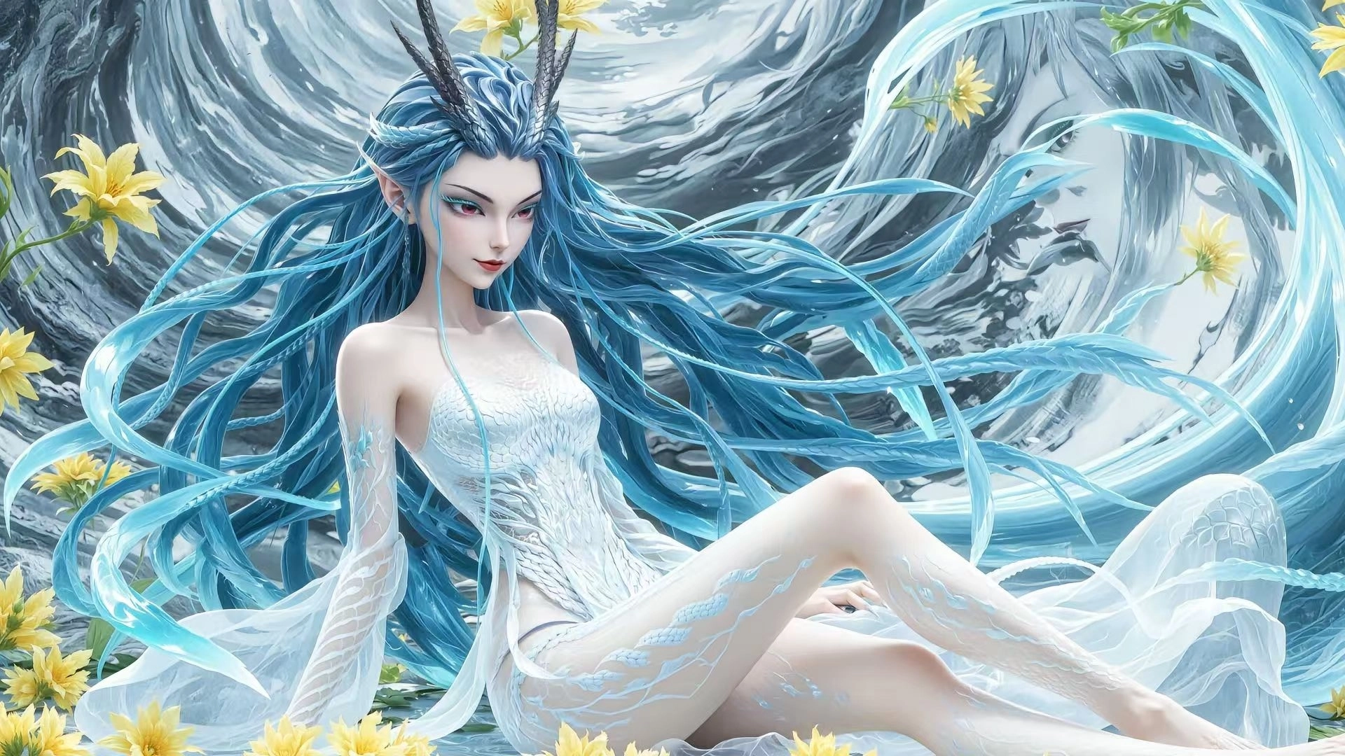 图片[73] - 哪吒2中的敖丙姑姑敖闰做手机和电脑壁纸都是很漂亮的！ - 美图壁纸银魂 - 大众生活 - 万事屋 | 生活·动漫·娱乐综合社区-银魂同好聚集地