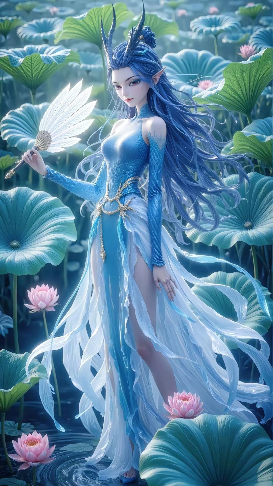 图片[19] - 哪吒2中的敖丙姑姑敖闰做手机和电脑壁纸都是很漂亮的！ - 美图壁纸银魂 - 大众生活 - 万事屋 | 生活·动漫·娱乐综合社区-银魂同好聚集地