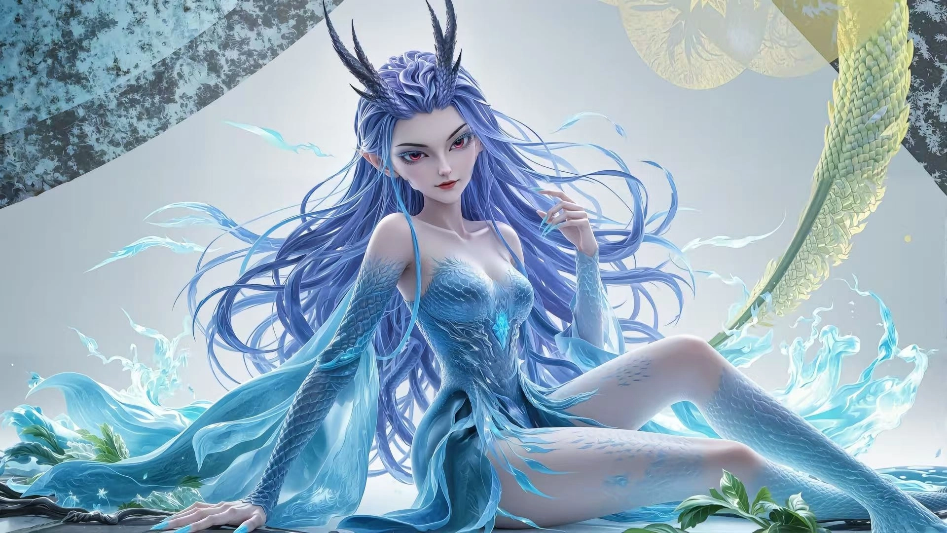 图片[76] - 哪吒2中的敖丙姑姑敖闰做手机和电脑壁纸都是很漂亮的！ - 美图壁纸银魂 - 大众生活 - 万事屋 | 生活·动漫·娱乐综合社区-银魂同好聚集地