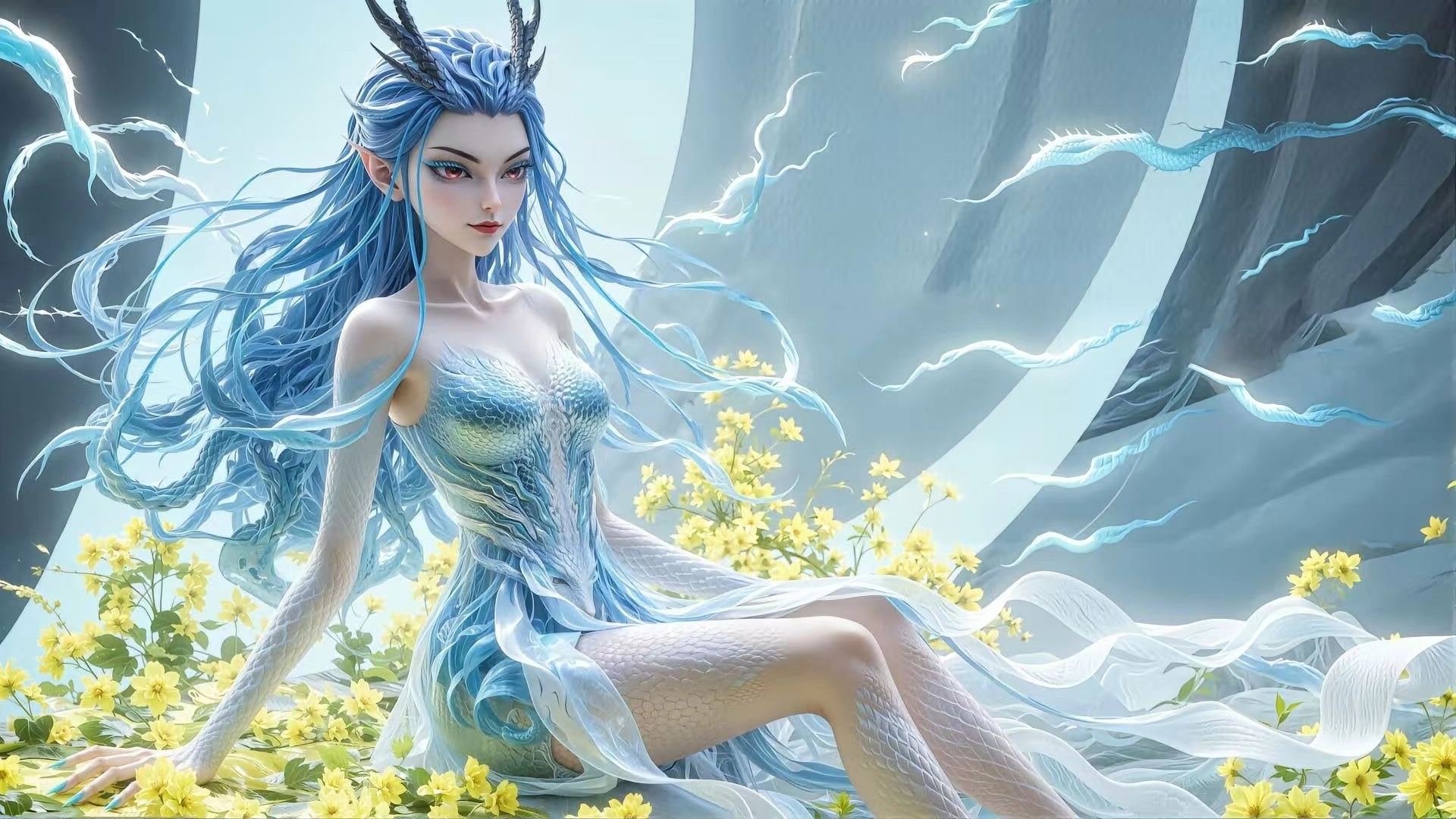 图片[70] - 哪吒2中的敖丙姑姑敖闰做手机和电脑壁纸都是很漂亮的！ - 美图壁纸银魂 - 大众生活 - 万事屋 | 生活·动漫·娱乐综合社区-银魂同好聚集地