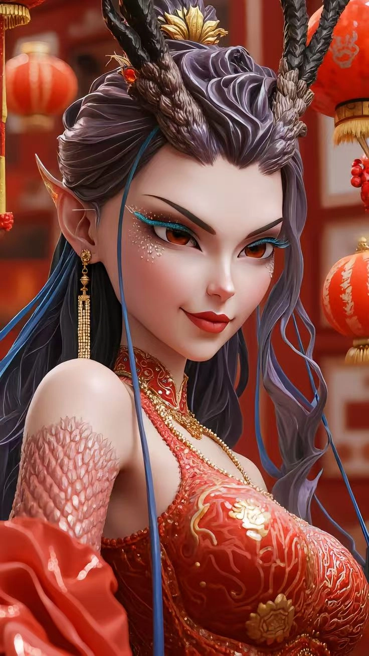 图片[6] - 哪吒2中的敖丙姑姑敖闰做手机和电脑壁纸都是很漂亮的！ - 美图壁纸银魂 - 大众生活 - 万事屋 | 生活·动漫·娱乐综合社区-银魂同好聚集地