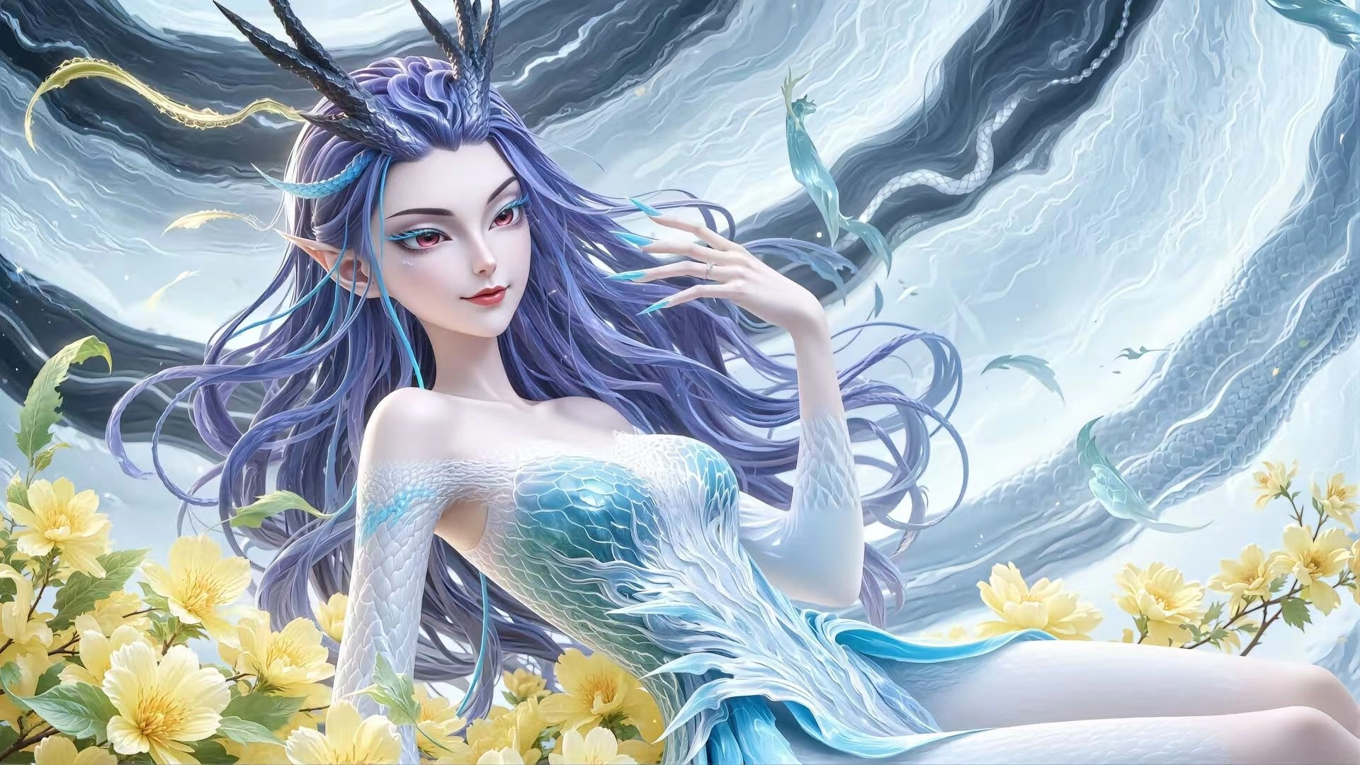 图片[77] - 哪吒2中的敖丙姑姑敖闰做手机和电脑壁纸都是很漂亮的！ - 美图壁纸银魂 - 大众生活 - 万事屋 | 生活·动漫·娱乐综合社区-银魂同好聚集地