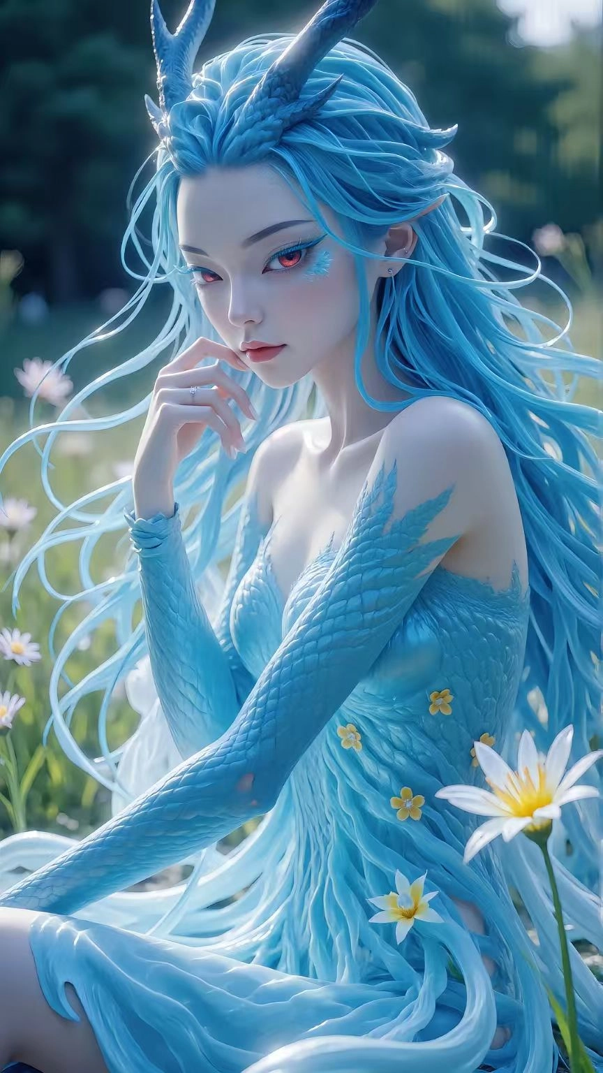 图片[25] - 哪吒2中的敖丙姑姑敖闰做手机和电脑壁纸都是很漂亮的！ - 美图壁纸银魂 - 大众生活 - 万事屋 | 生活·动漫·娱乐综合社区-银魂同好聚集地