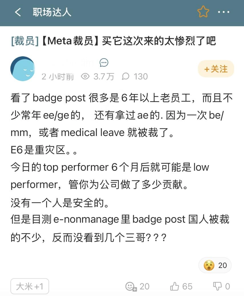 Meta开启惨烈裁员模式,凌晨5点通知走人,太吓人了