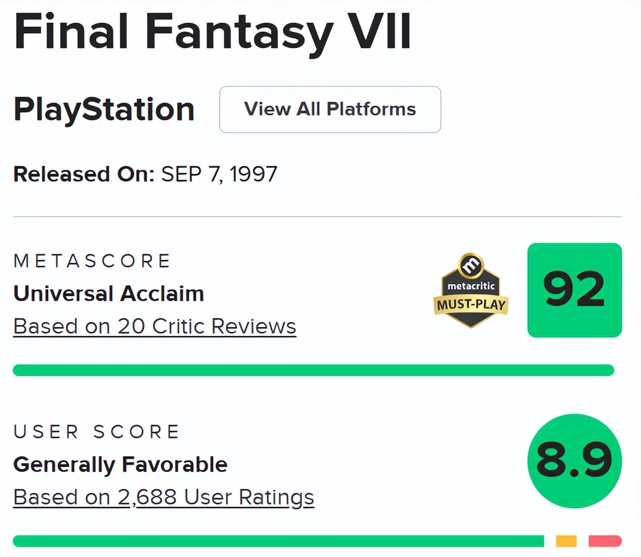 图片[33] - 盘点SE《最终幻想》系列评分最高的游戏，想象中的《FF7》不是第一哦！ - 游戏厅银魂 - 万事屋 | 生活·动漫·娱乐综合社区-银魂同好聚集地