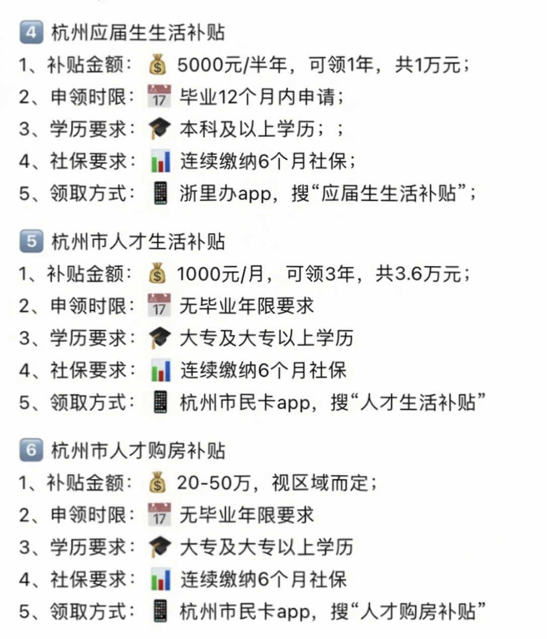 需要的赶紧收藏！两张图就能一次讲清楚杭州补贴，还有一看就会的申请教程！ - 万事屋 | 生活·动漫·娱乐综合社区-银魂同好聚集地