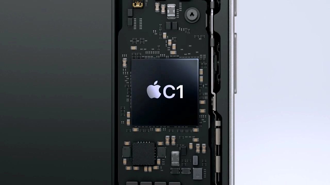 iPhone 16e是苹果自研5G基带C1首秀