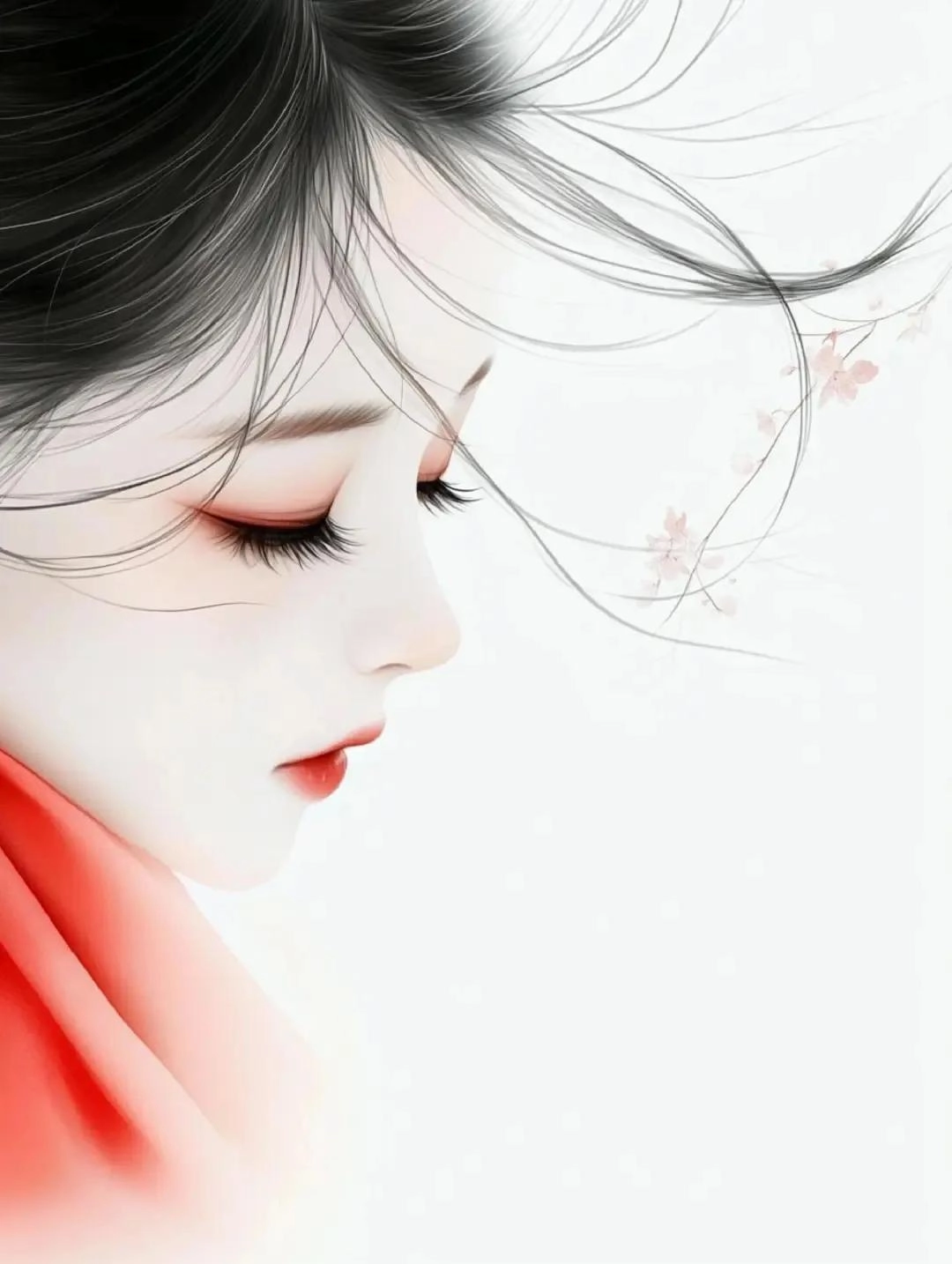 红唇清眸的高清妹子壁纸 - 万事屋 | 生活·动漫·娱乐综合社区-银魂同好聚集地