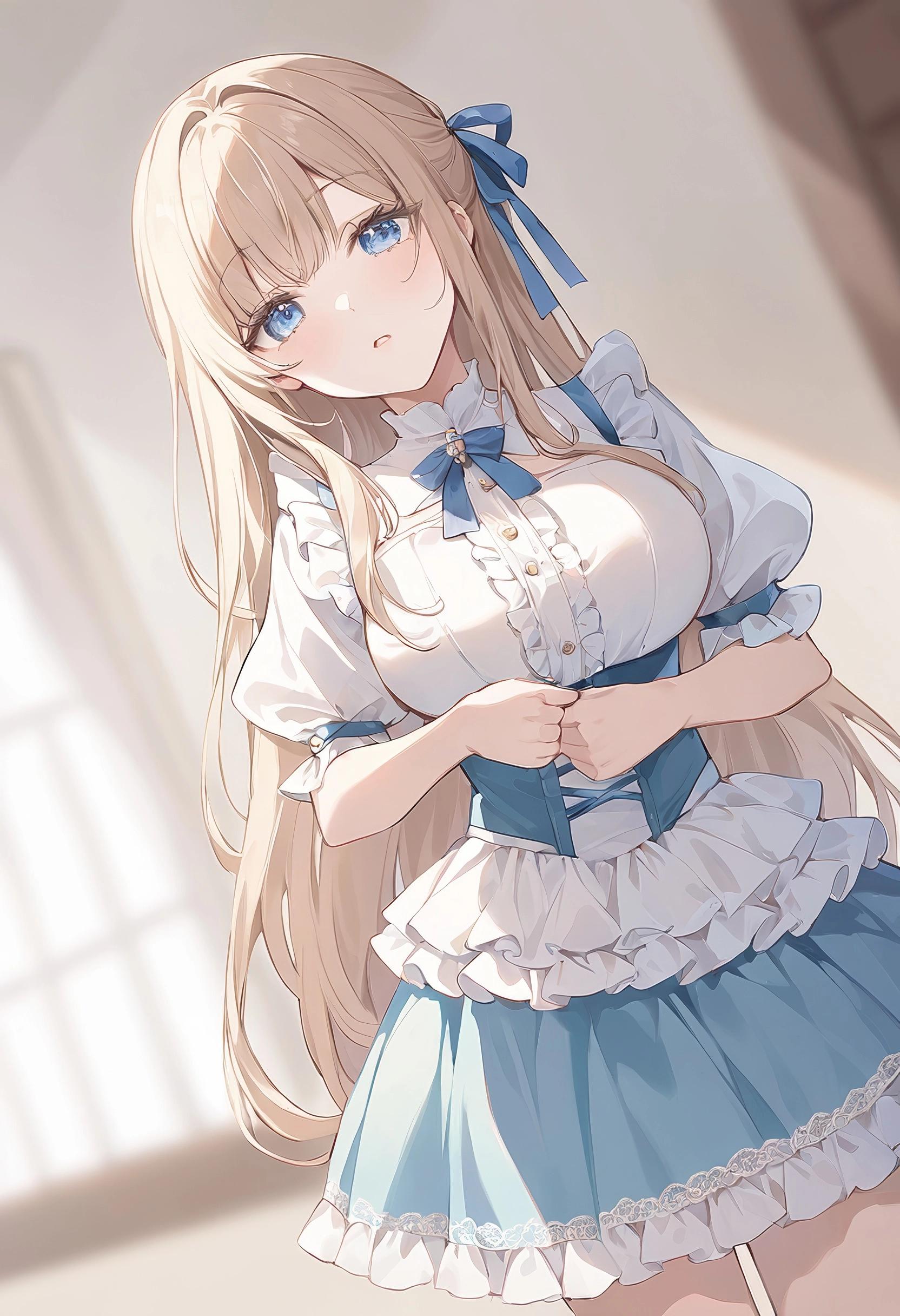 可爱的二次元妹子高清壁纸分享 - 万事屋 | 生活·动漫·娱乐综合社区-银魂同好聚集地