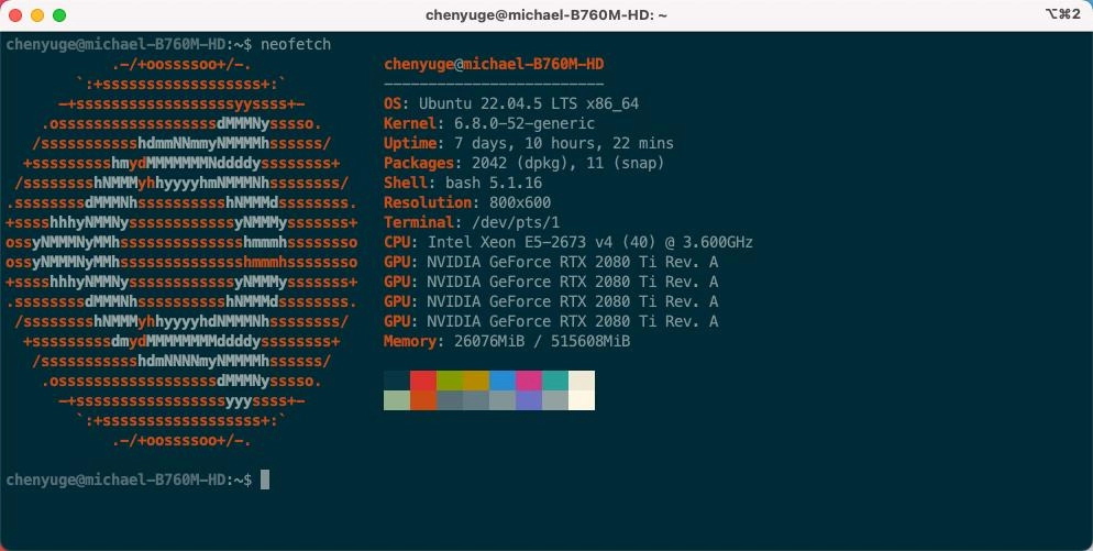 网友挑战4张2080Ti22G跑本地部署的DeepSeek 671b满血版大模型