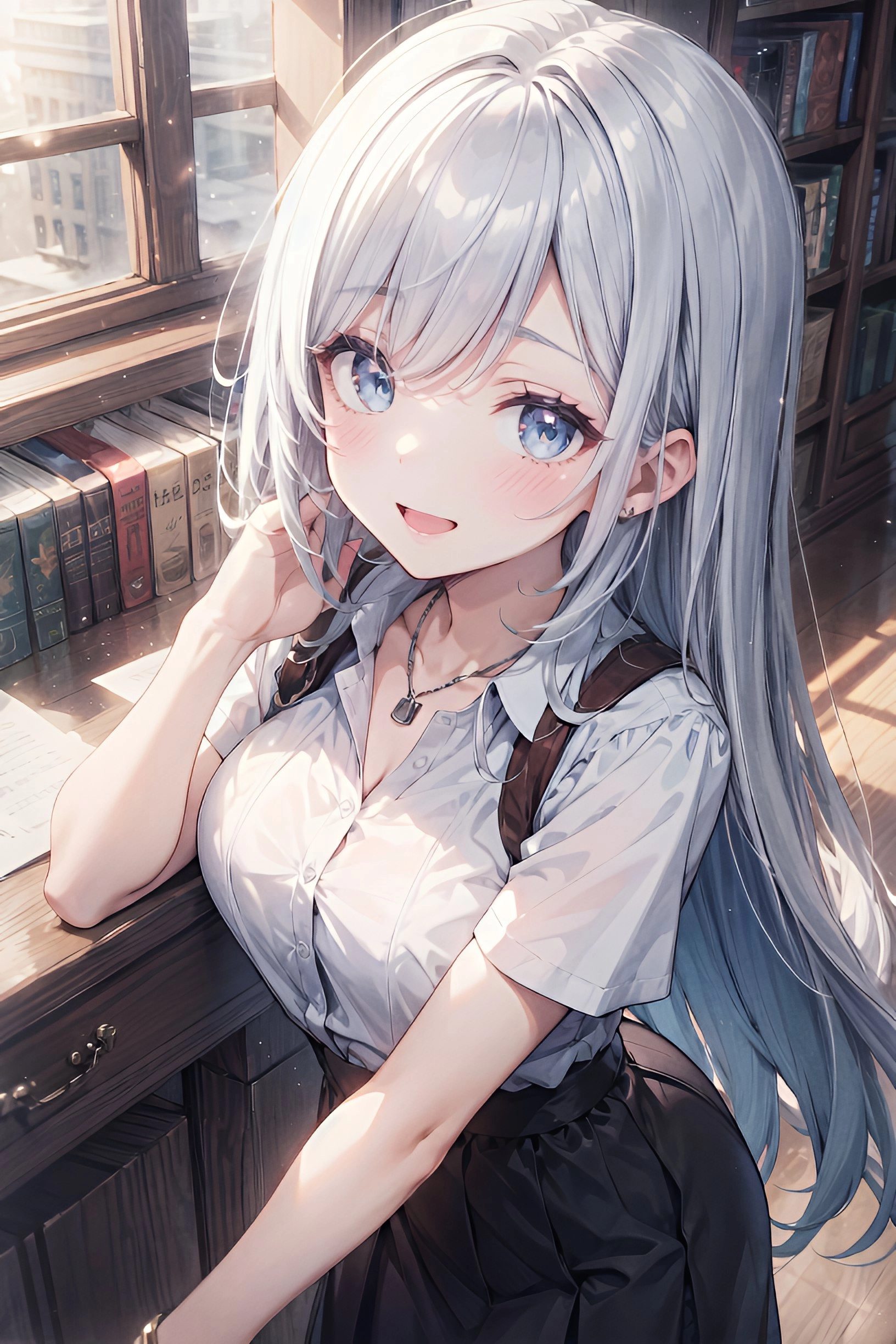 网友制作的二次元妹子精美壁纸 - 万事屋 | 生活·动漫·娱乐综合社区-银魂同好聚集地