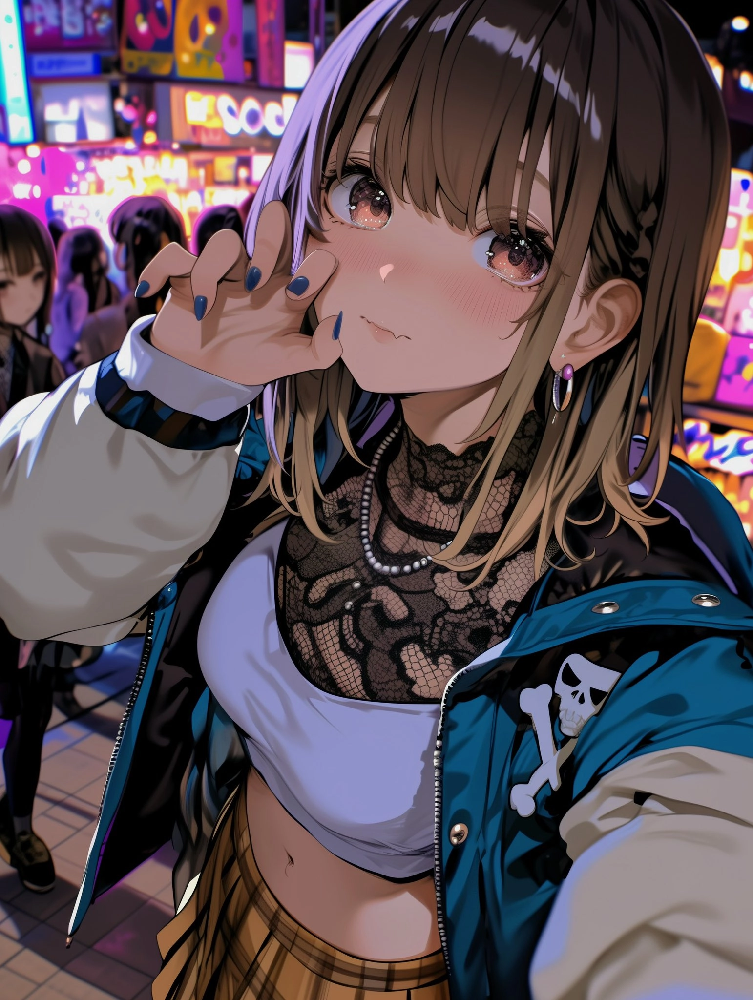 网友制作的二次元妹子精美壁纸 - 万事屋 | 生活·动漫·娱乐综合社区-银魂同好聚集地