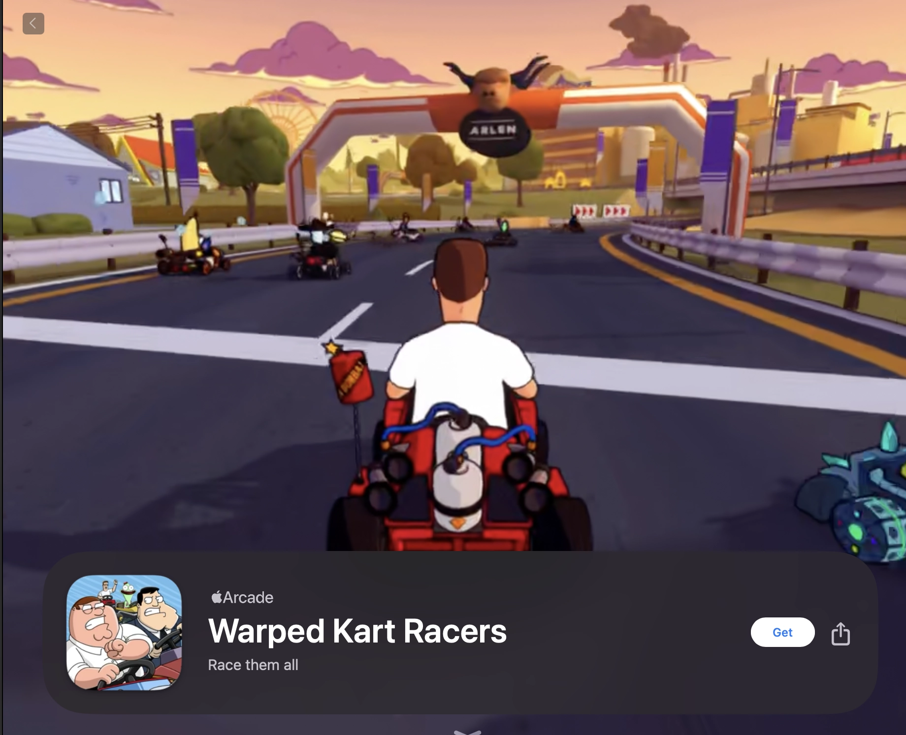 恶搞之家的赛车游戏上了App Store的Arcade - 万事屋 | 生活·动漫·娱乐综合社区-银魂同好聚集地