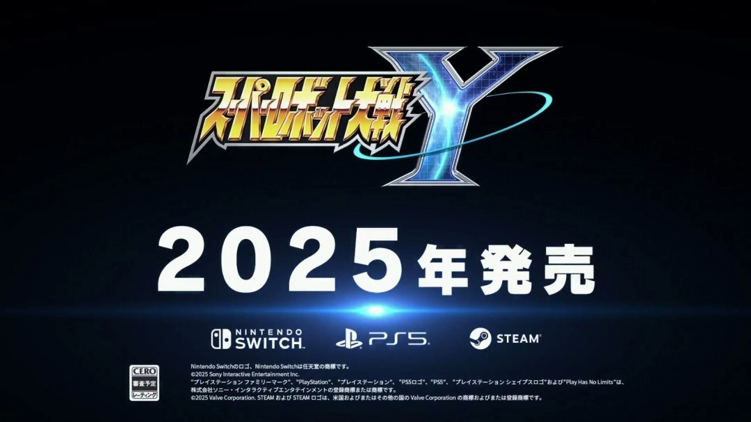 《超级机器人大战Y》公布 登陆Switch/Steam/PS5