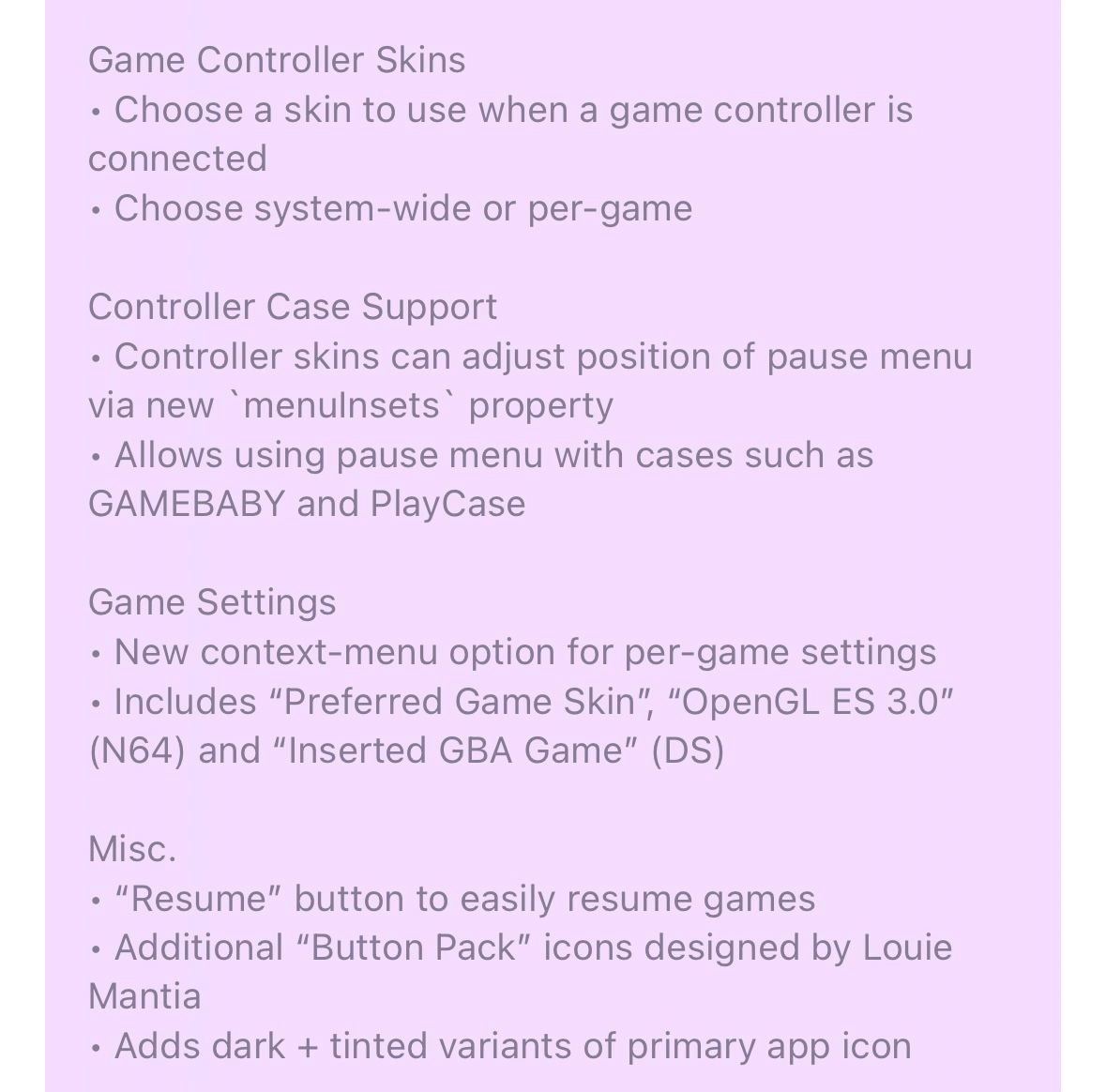 iOS/iPadOS开源游戏模拟器Delta 1.7更新:首次支持任天堂DS游戏多人联机