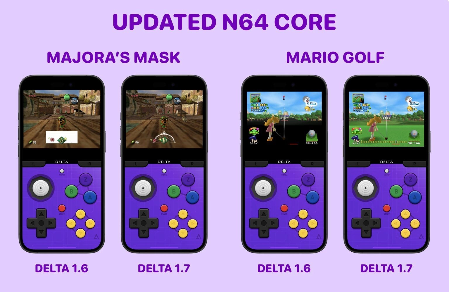 iOS/iPadOS开源游戏模拟器Delta 1.7更新:首次支持任天堂DS游戏多人联机