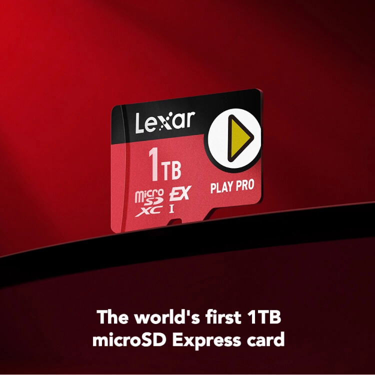 Lexar推出首款适用于任天堂Switch 2的1TB microSD Express记忆卡